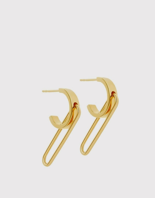 Nexus-Levitate Hoop Earrings