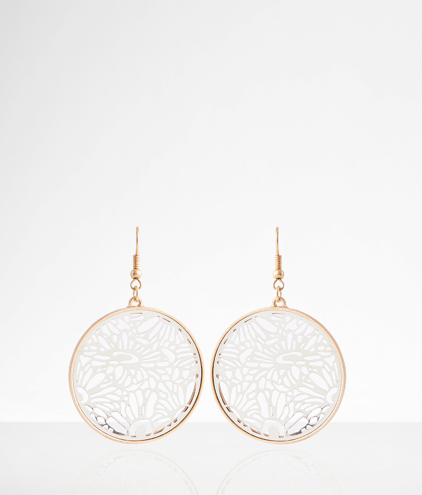 boutique by BKE Filigree Drop Earring - Women's Jewelry in Mixed Metal