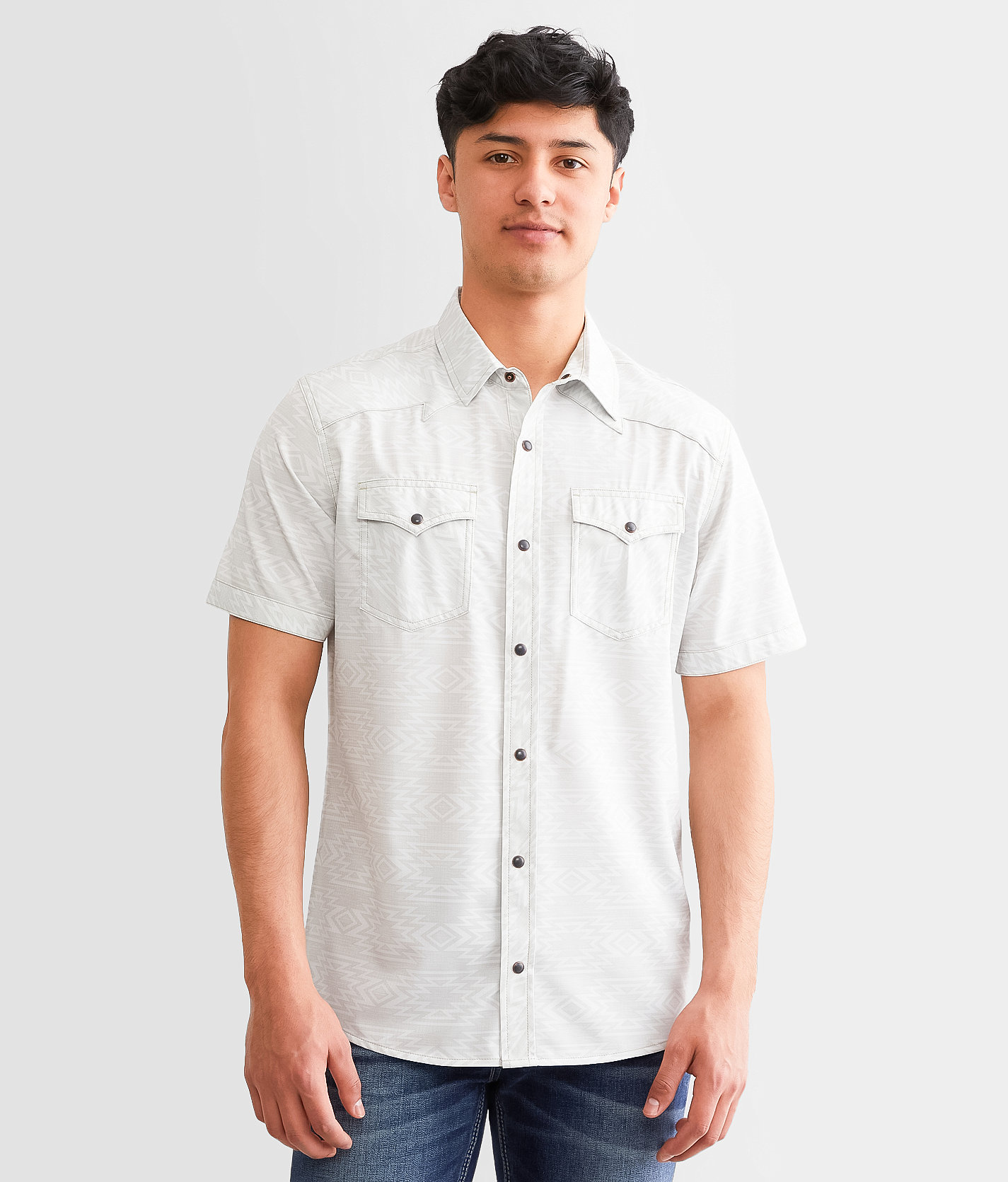 Gentry County Athletic Performance Stretch Shirt - Men's Shirts in Light Grey