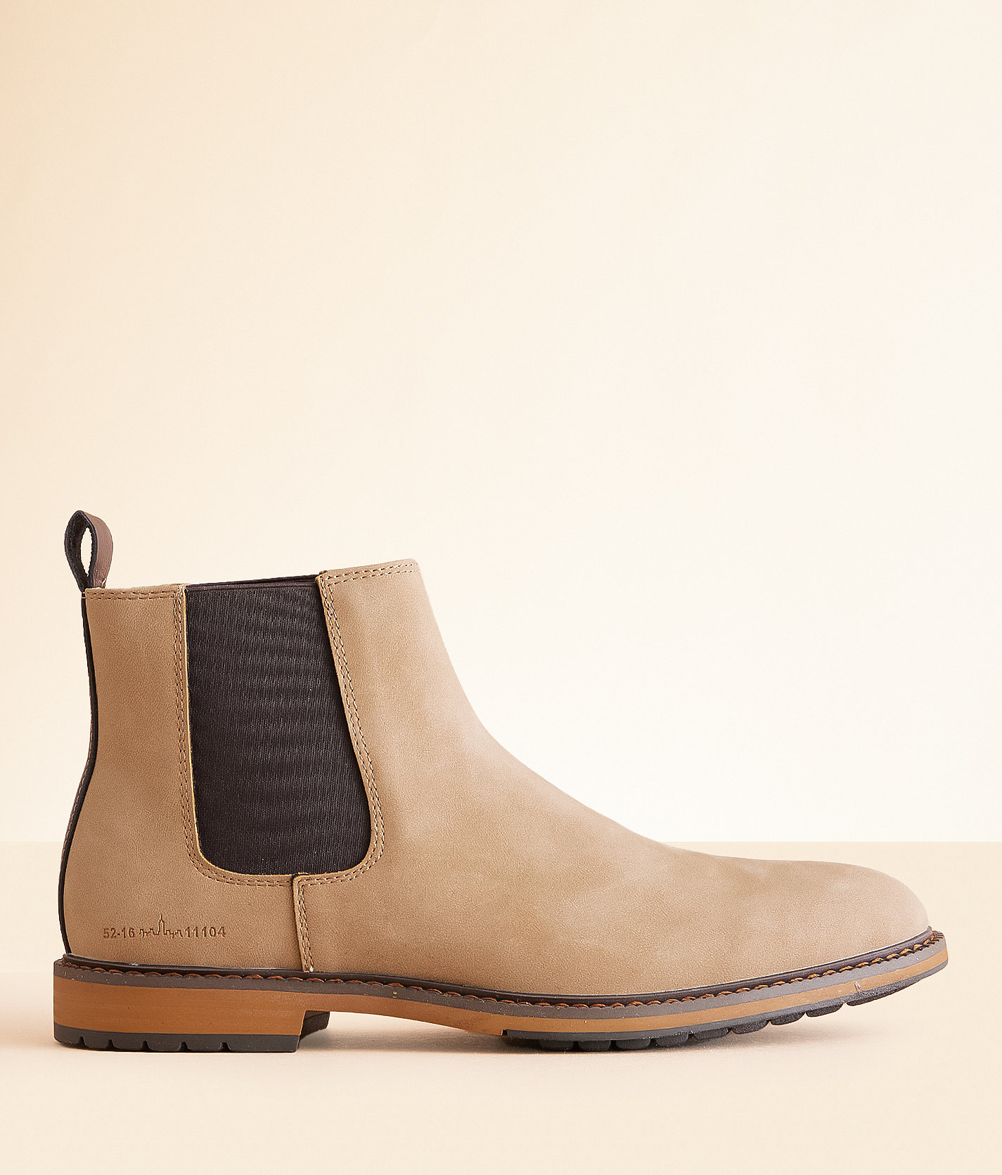 Steve Madden Ankor Chelsea Boot - Men's Shoes in Taupe Suede