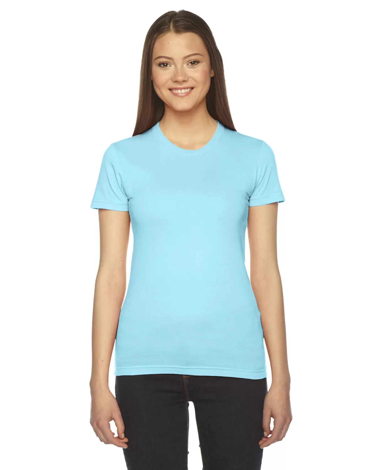 American Apparel 2102W Ladies' Fine Jersey Short-Sleeve T-Shirt