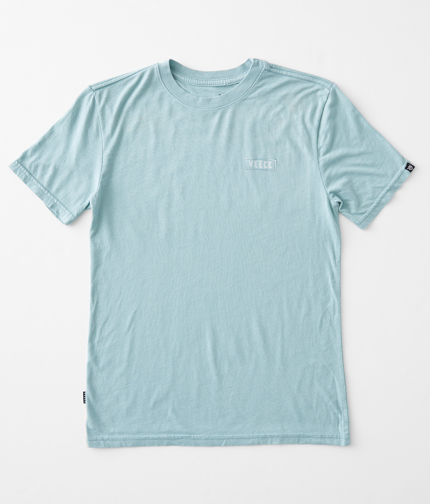 Boys - Veece Emblem T-Shirt - Boy's T-Shirts in Light Turquoise Heather