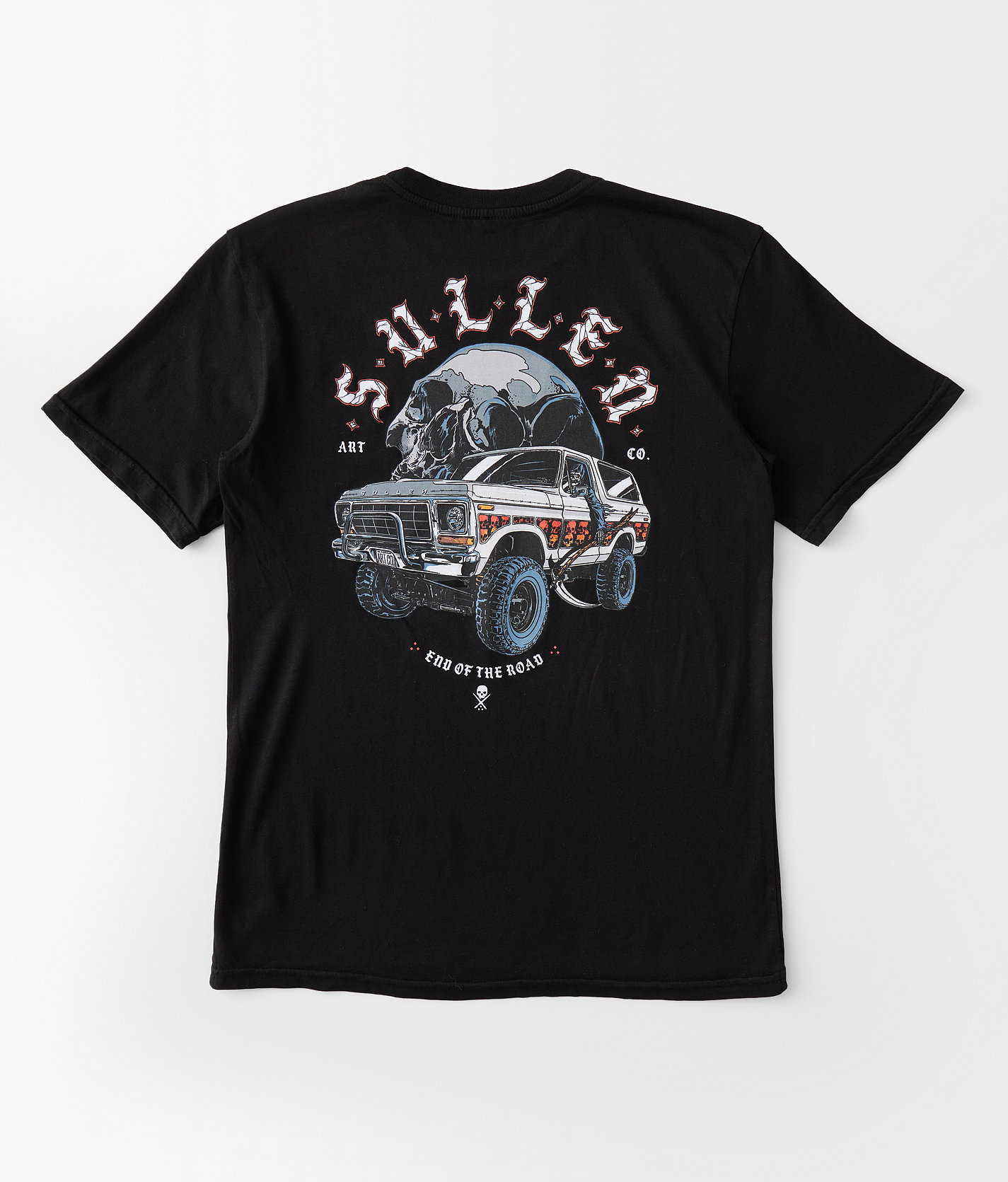 Boys - Sullen End Of The Road T-Shirt - Boy's T-Shirts in Jet Black