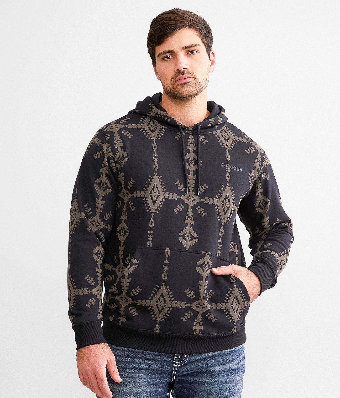 Hooey Mesa Hooded Sweatshirt - Men's Sweatshirts in Black