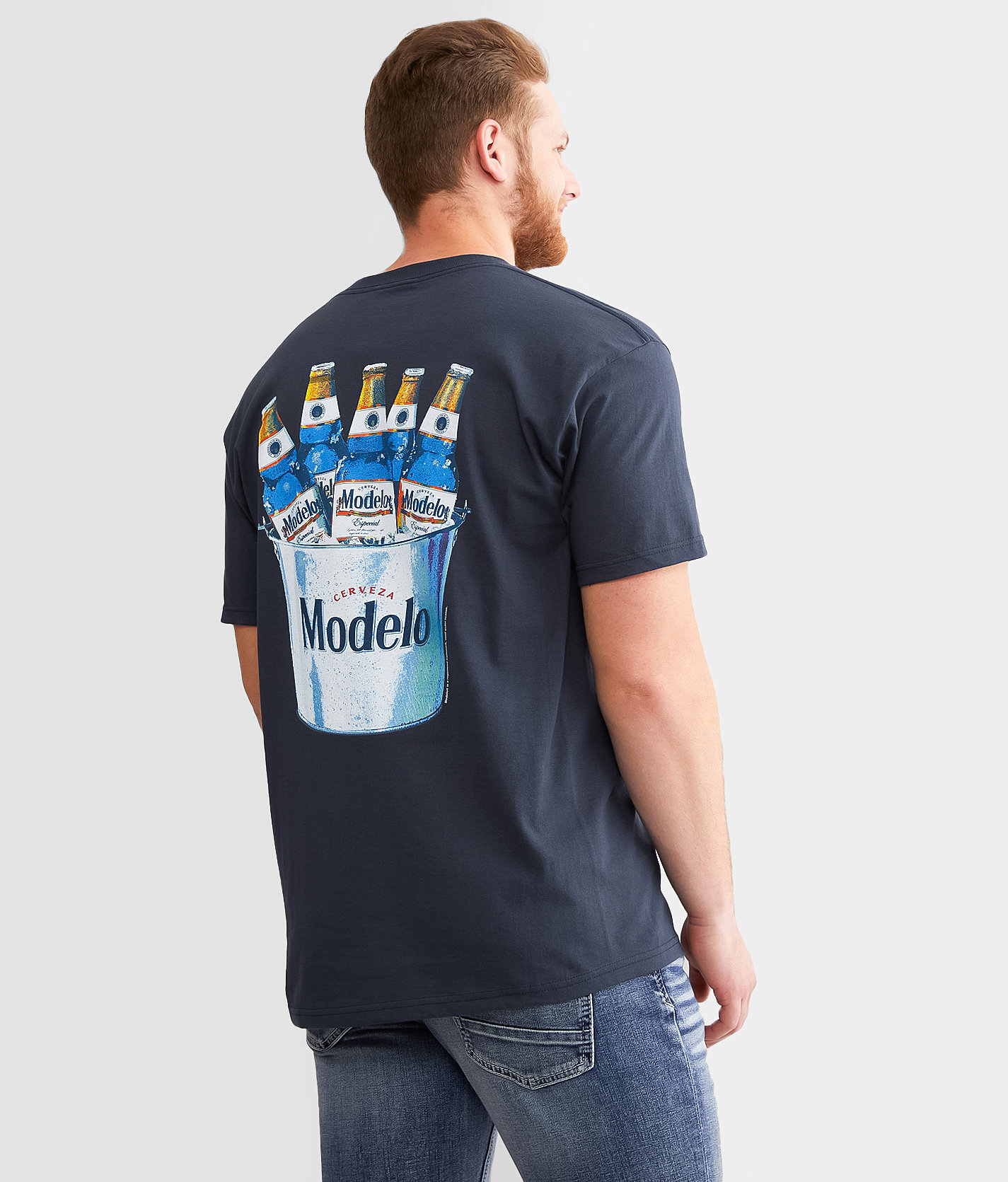 tee luv Modelo® Bucket T-Shirt - Men's T-Shirts in Navy