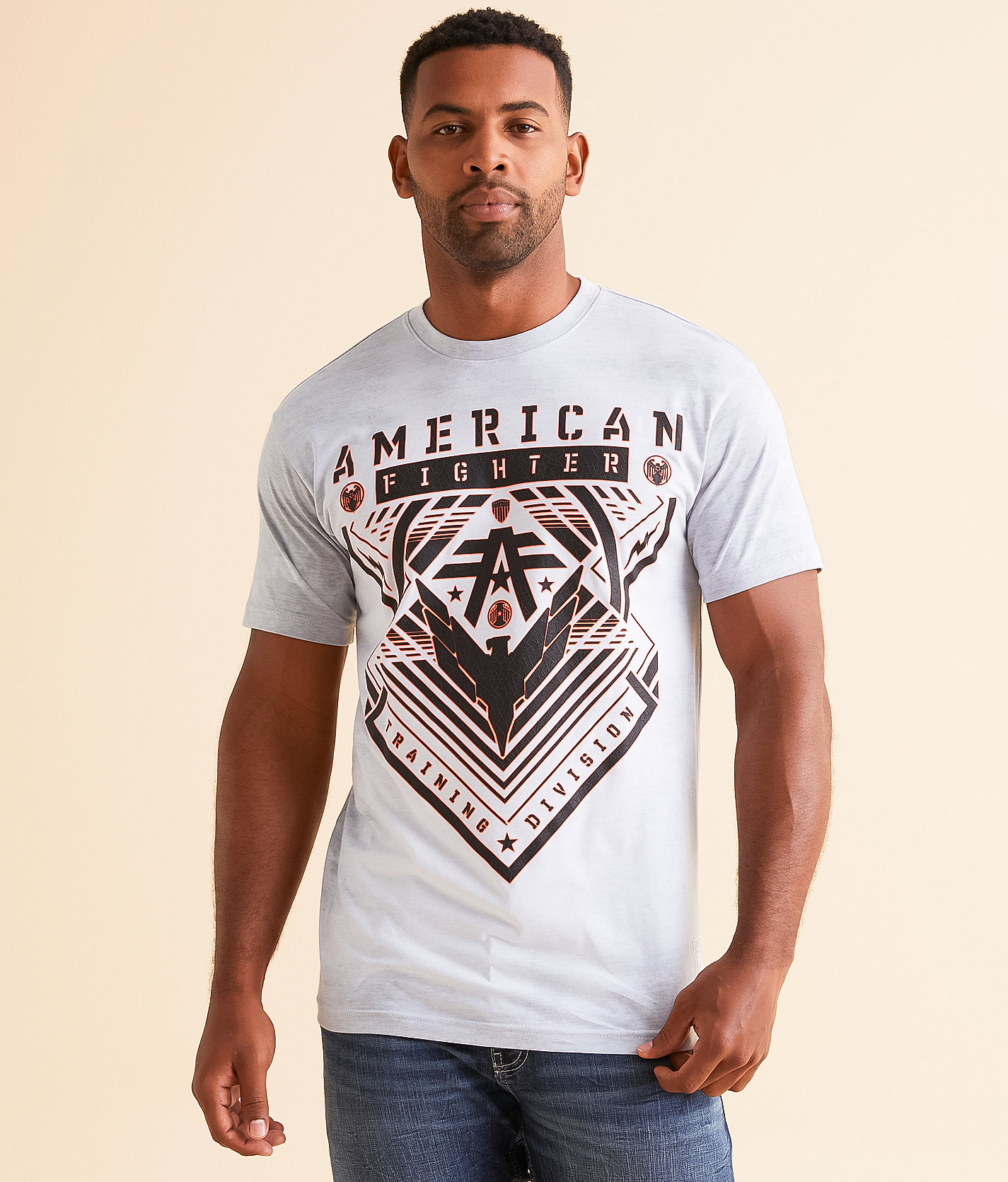American Fighter Wardell T-Shirt - Men's T-Shirts in White