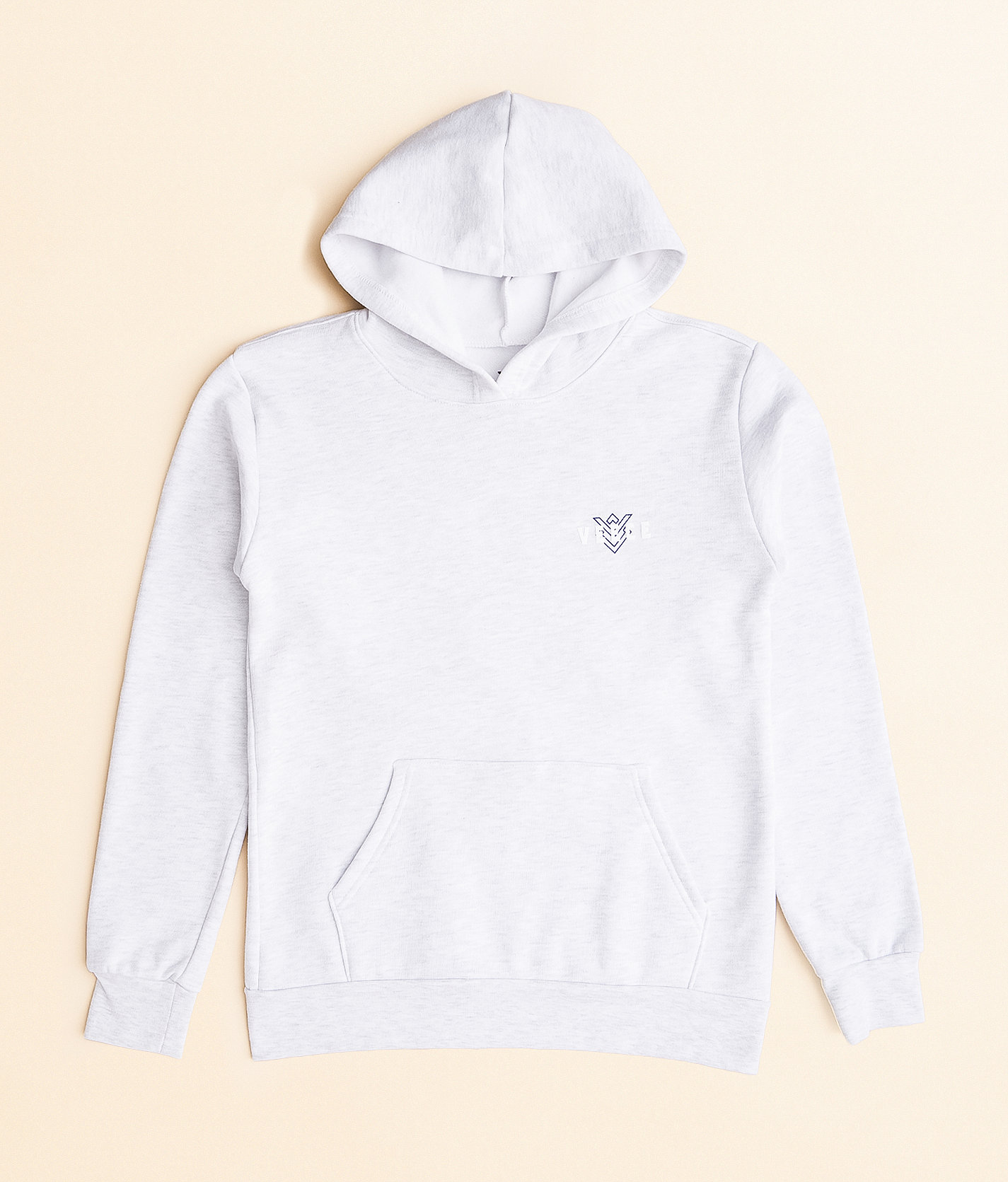 Boys - Veece Iron Blast Hooded Sweatshirt - Boy's Sweatshirts in Ash Heather