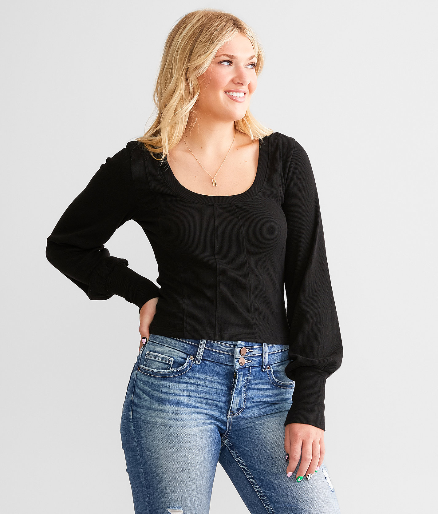 Z Supply Rylen Top - Women's Shirts & Blouses in Black