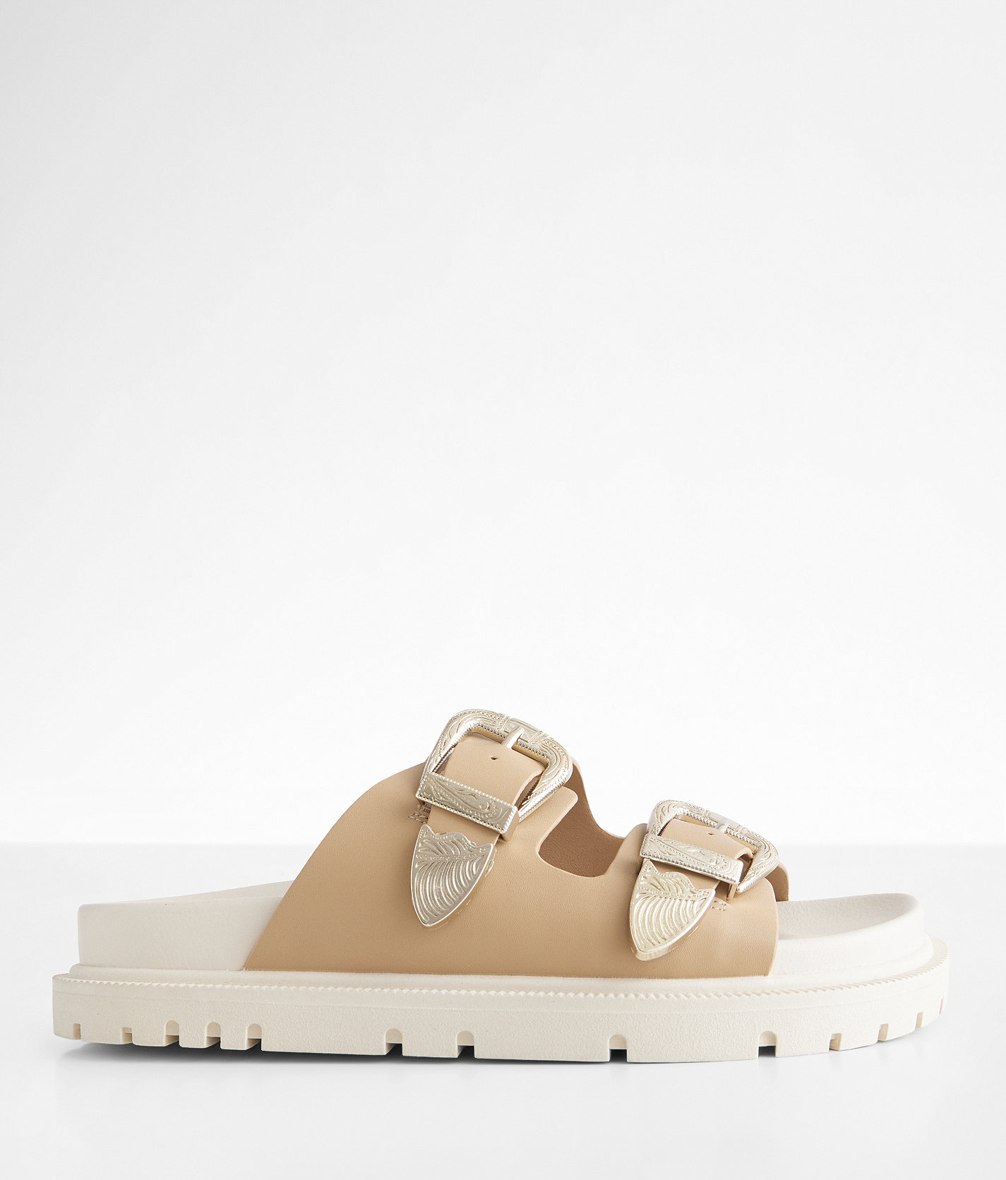 Mia Ginevra Flatform Sandal - Women's Shoes in Natural
