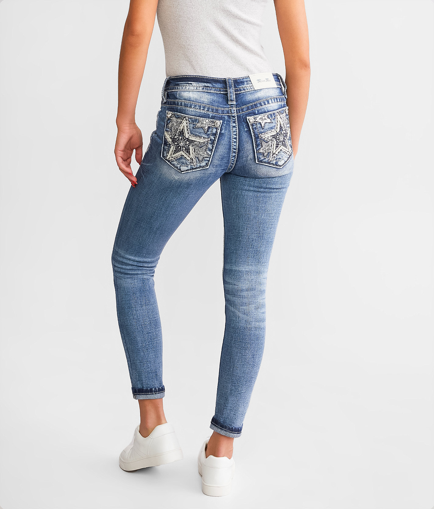 Miss Me Low Rise Ankle Skinny Stretch Jean - Women's Jeans in M465D