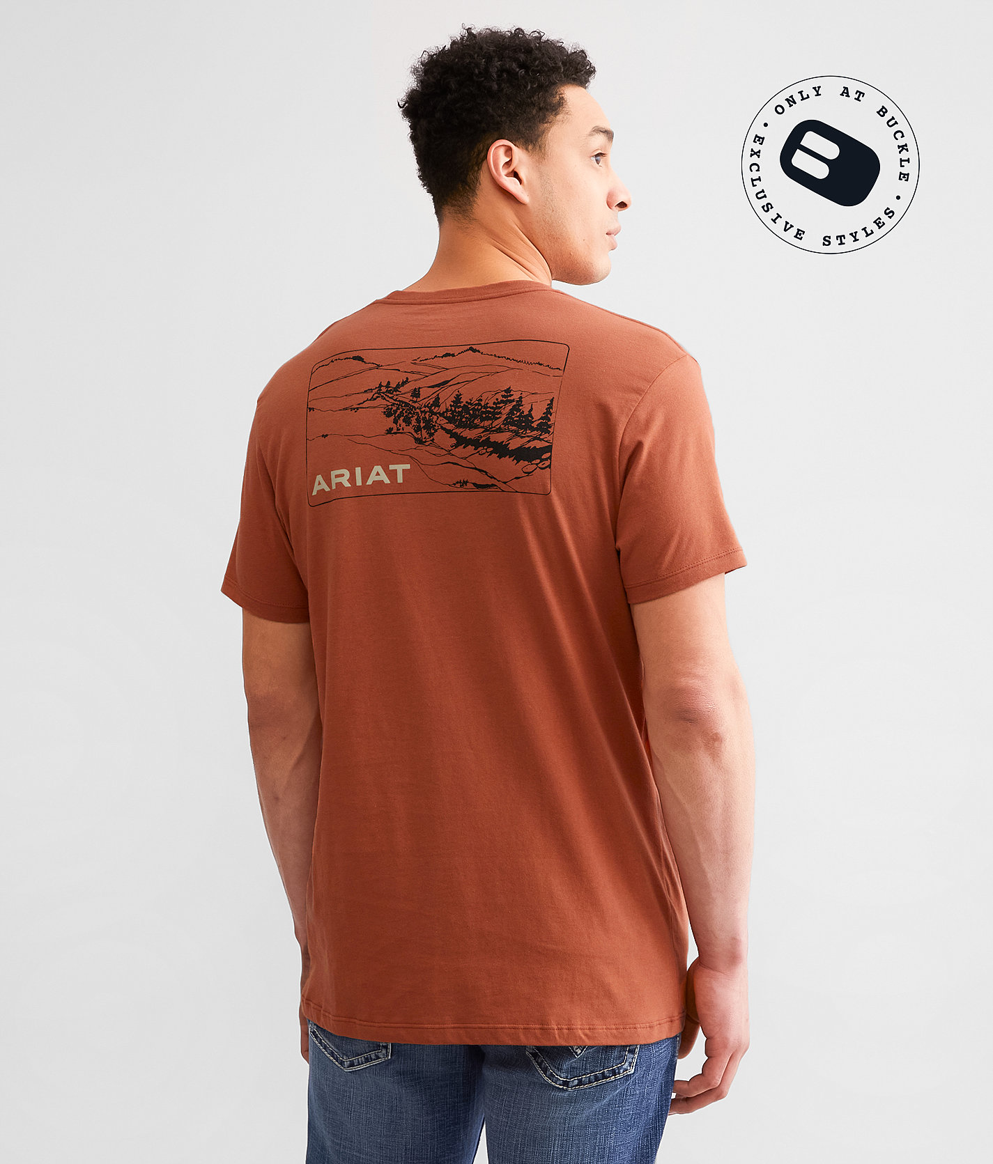 Ariat Classic Journal Sketch T-Shirt - Men's T-Shirts in Chutney