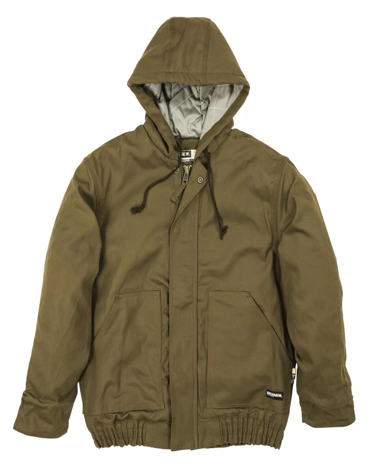Berne FRHJ01T Men's Tall Flame-Resistant Hooded Jacket