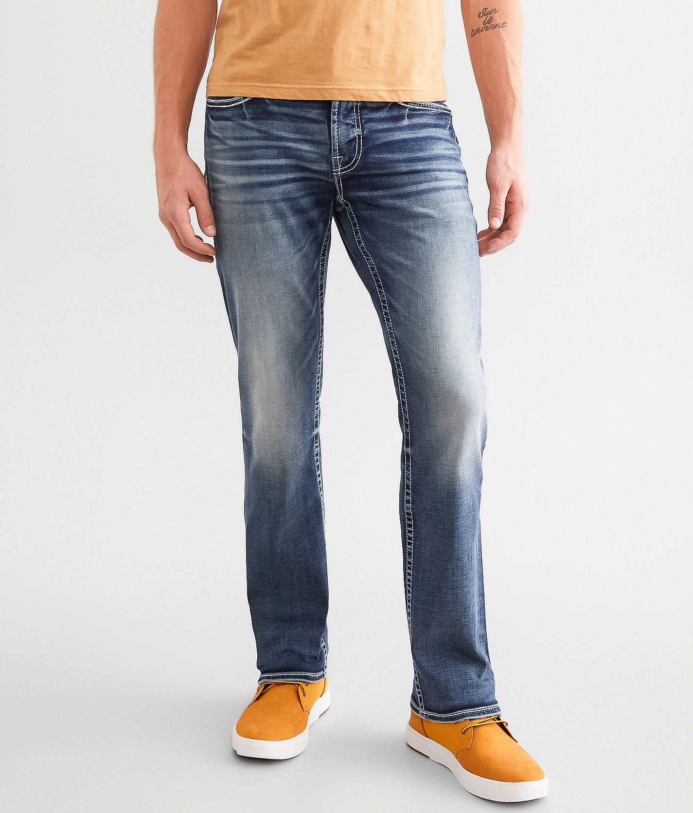 Salvage Mayhem Straight Stretch Jean - Men's Jeans in Another Round