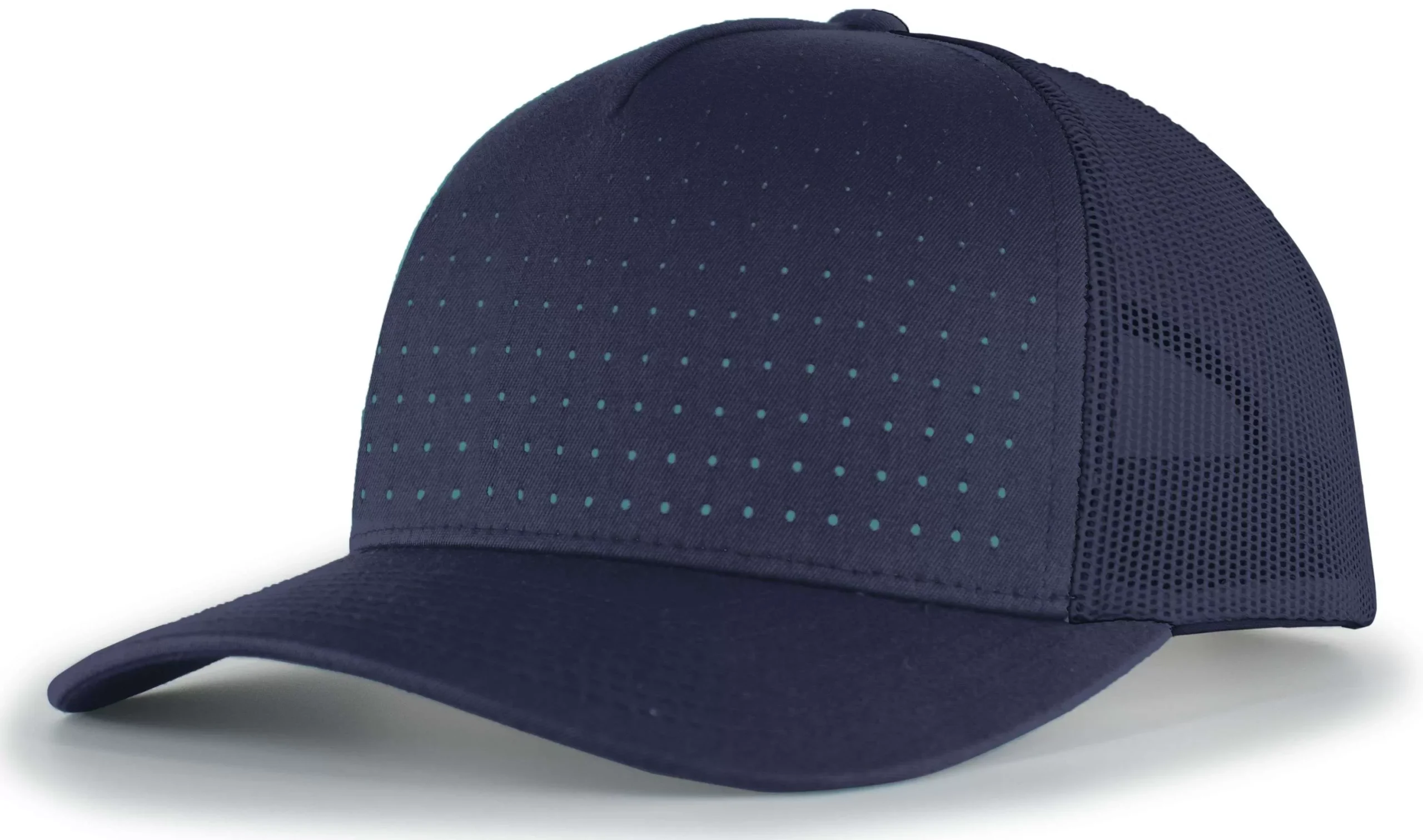 Pacific Headwear 105P Perforated 5-Panel Trucker Snapback Cap