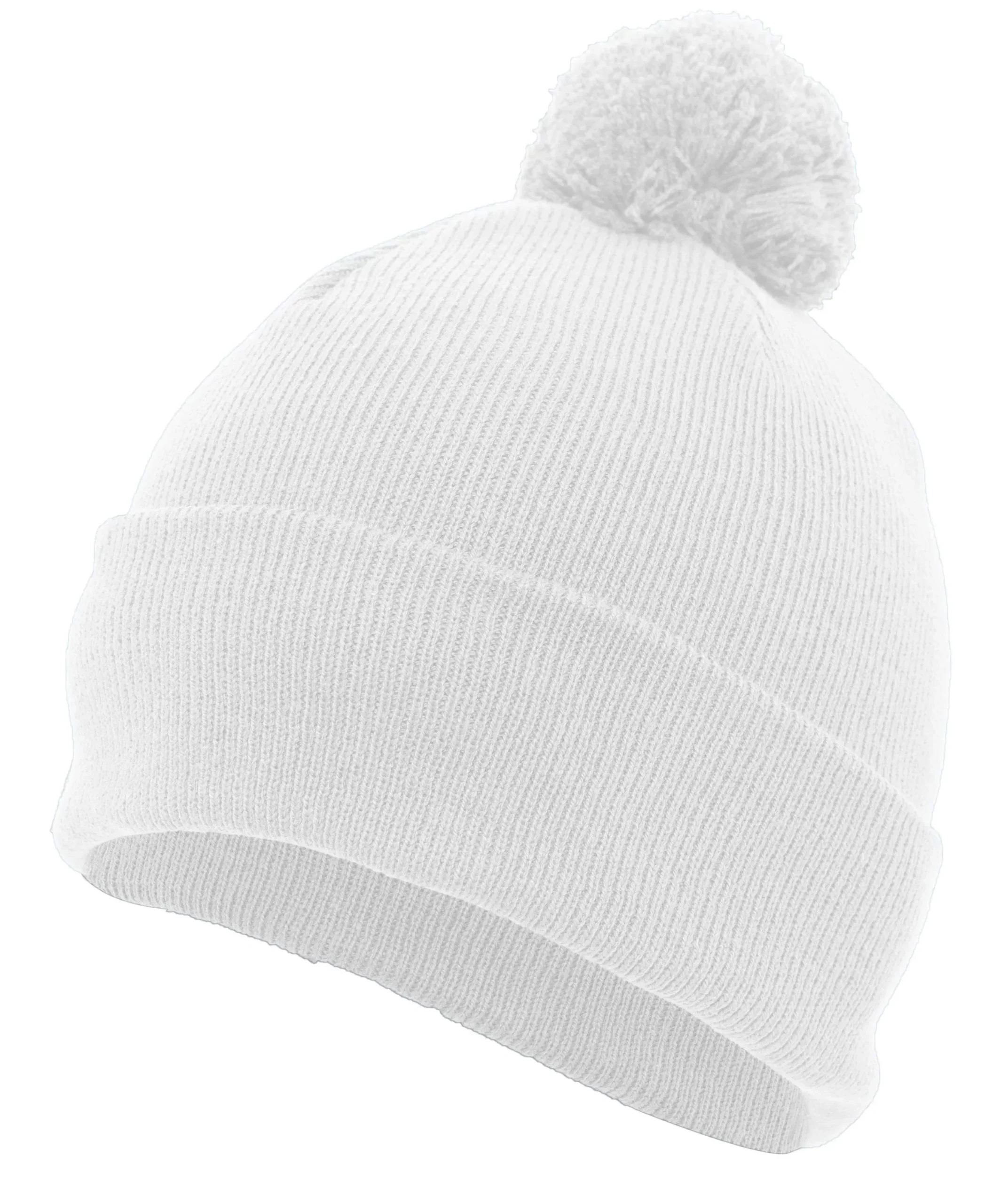 Pacific Headwear 641K Knit Fold Over Pom-Pom Beanie