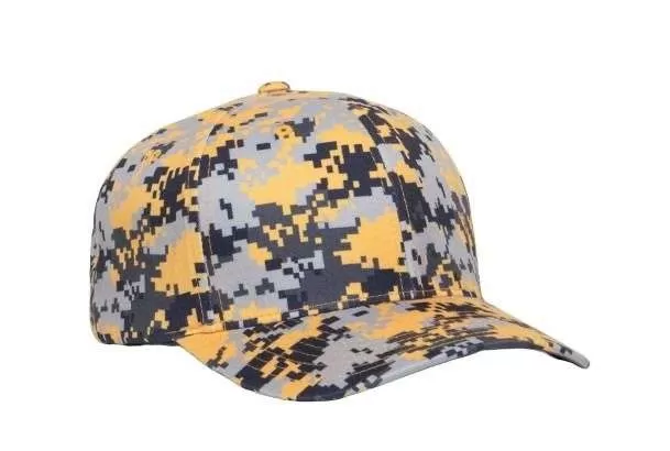 Pacific Headwear 708F Universal Fit Digi Camo Flexfit Cap