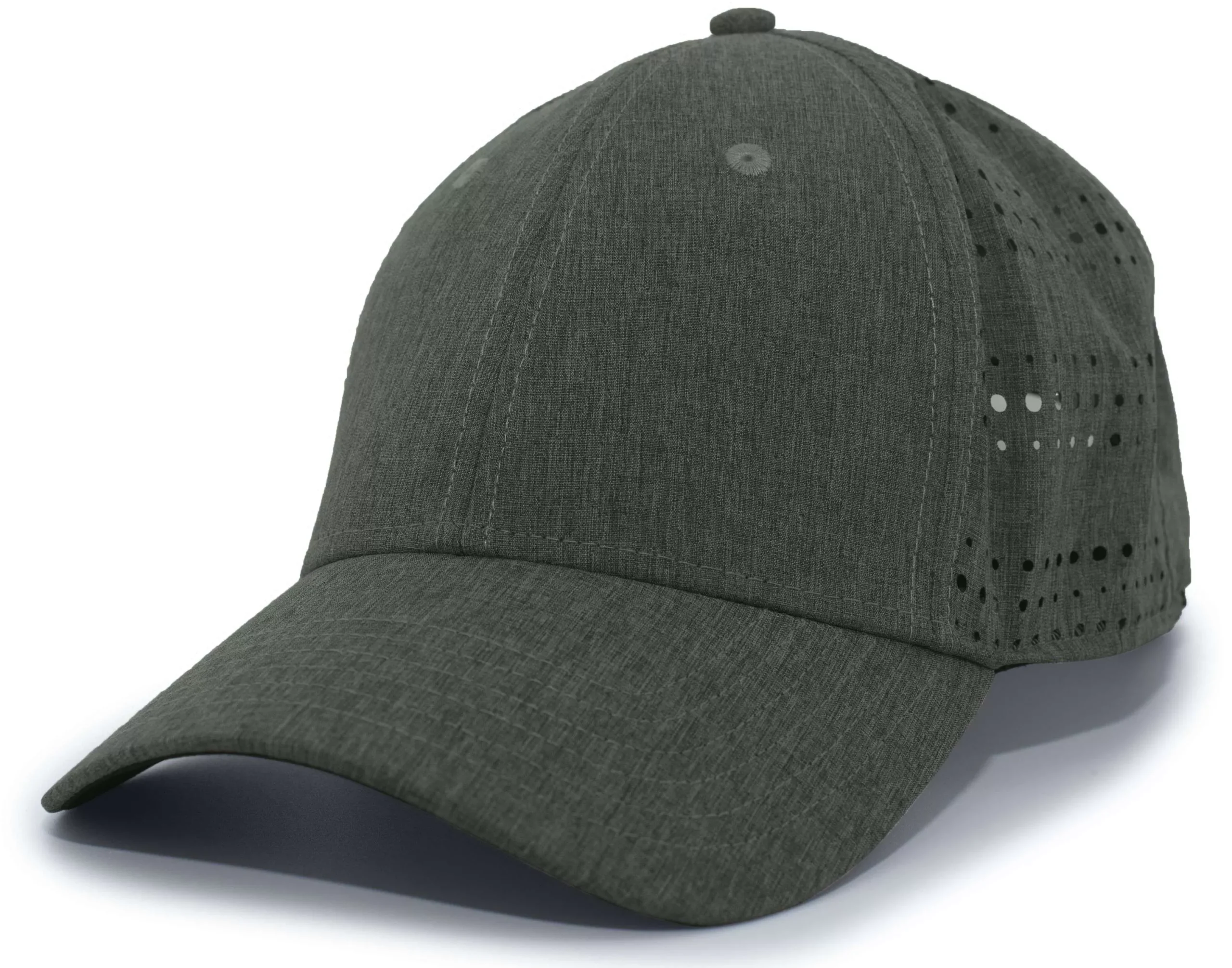 Pacific Headwear P747 Perforated Hook-And-Loop Adjustable Cap