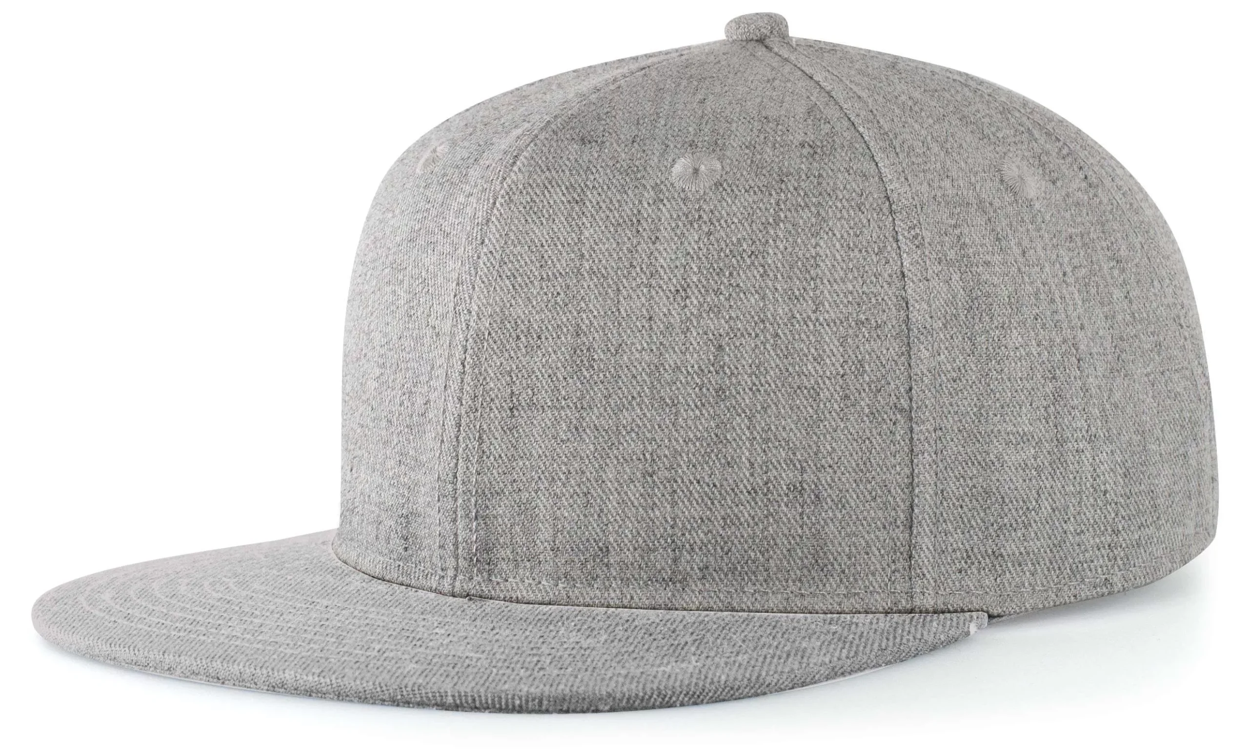 Pacific Headwear P750 Wool Blend Heather Snapback Cap