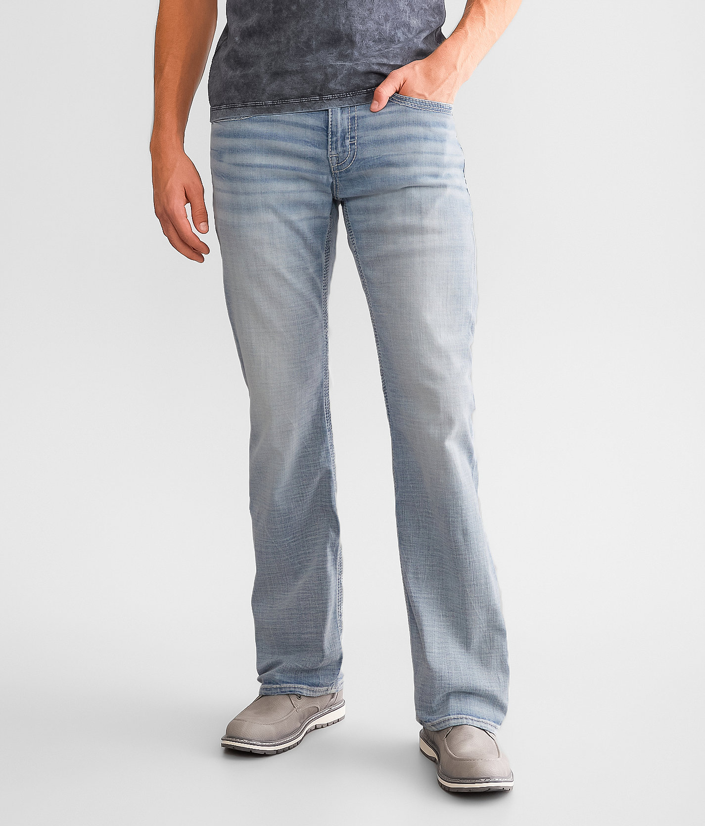 BKE Aiden Boot Stretch Jean - Men's Jeans in Anatolian