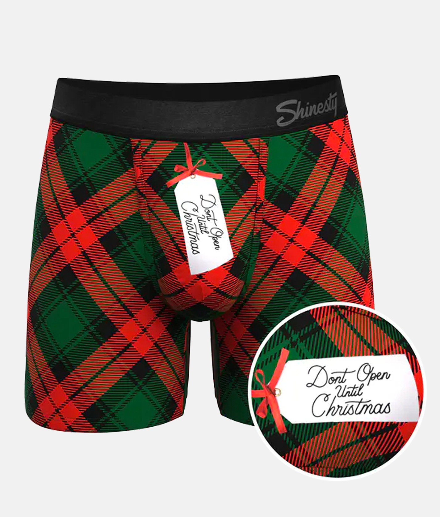 Shinesty® The Under The Mantle Stretch Boxer Briefs - Men's Boxer Briefs in Red