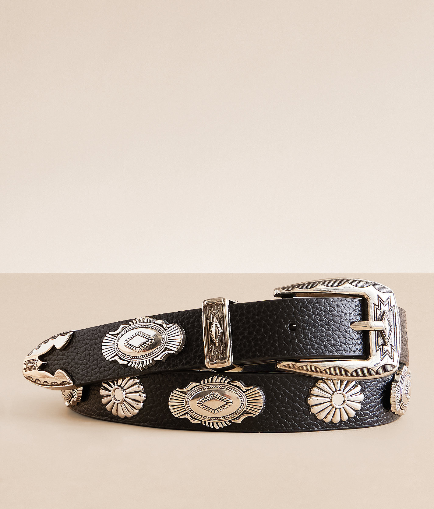 BKE Western Concho Belt - Women's Belts in Black