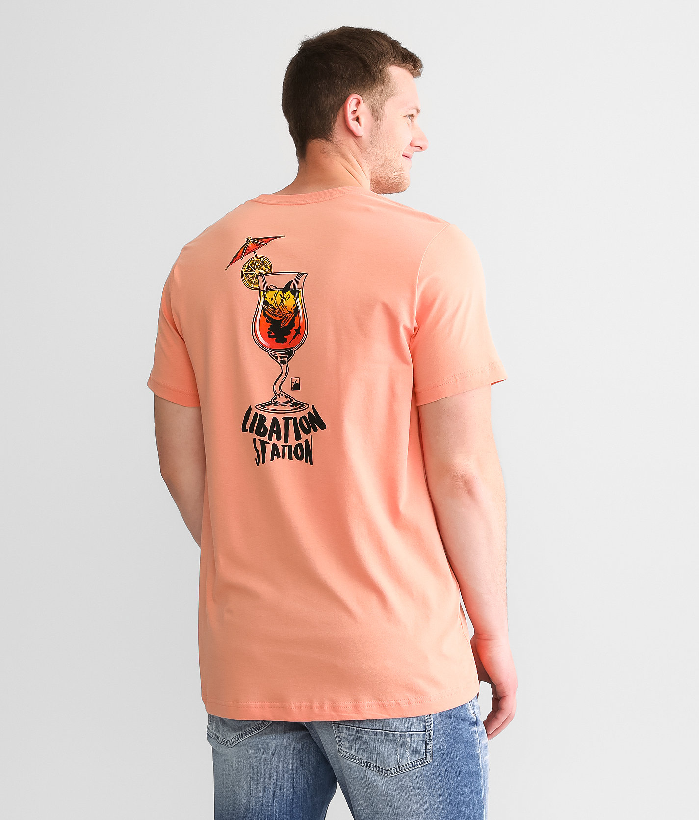 Flomotion Libation Station T-Shirt - Men's T-Shirts in Sunset
