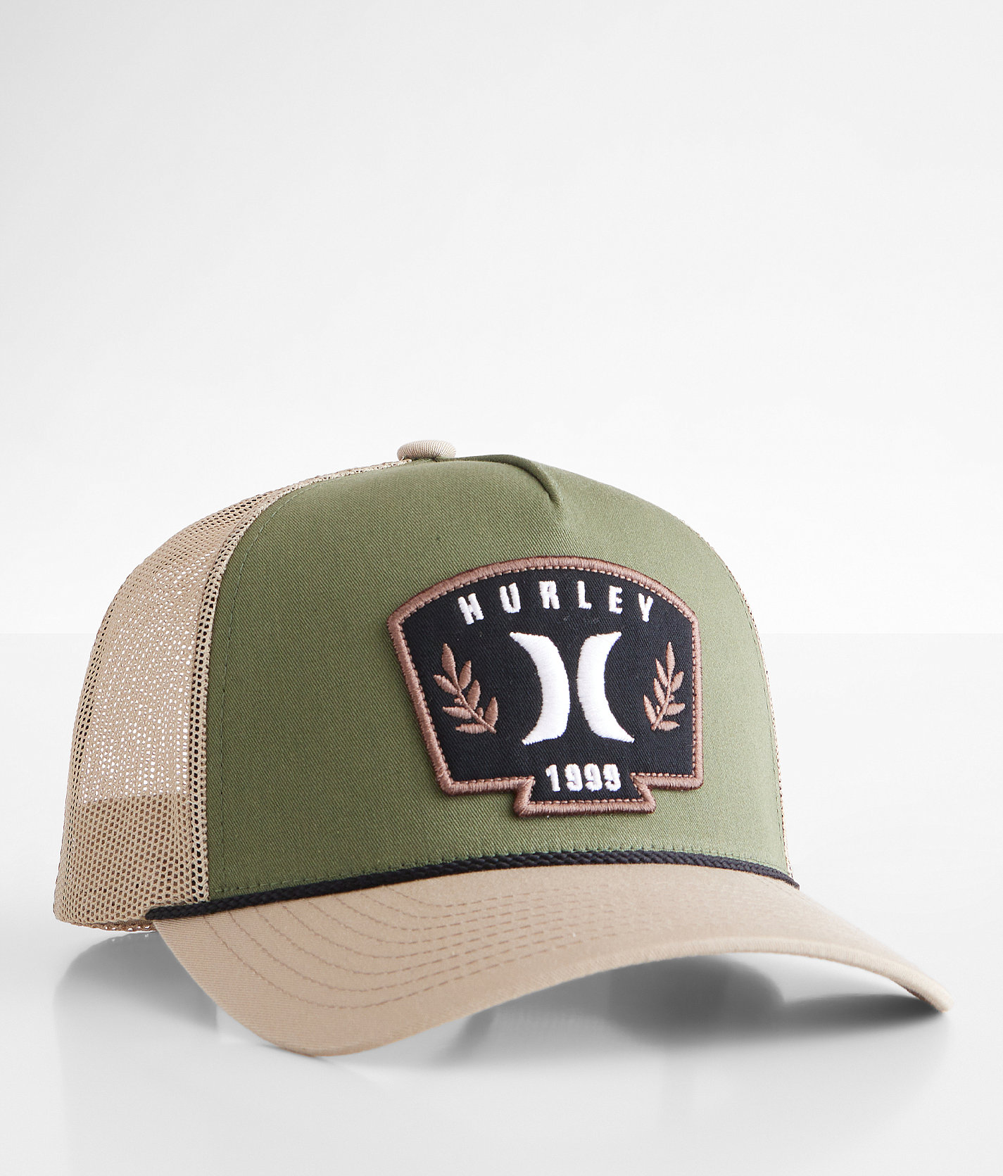 Hurley Olive Ave Trucker Hat - Men's Hats in Olive