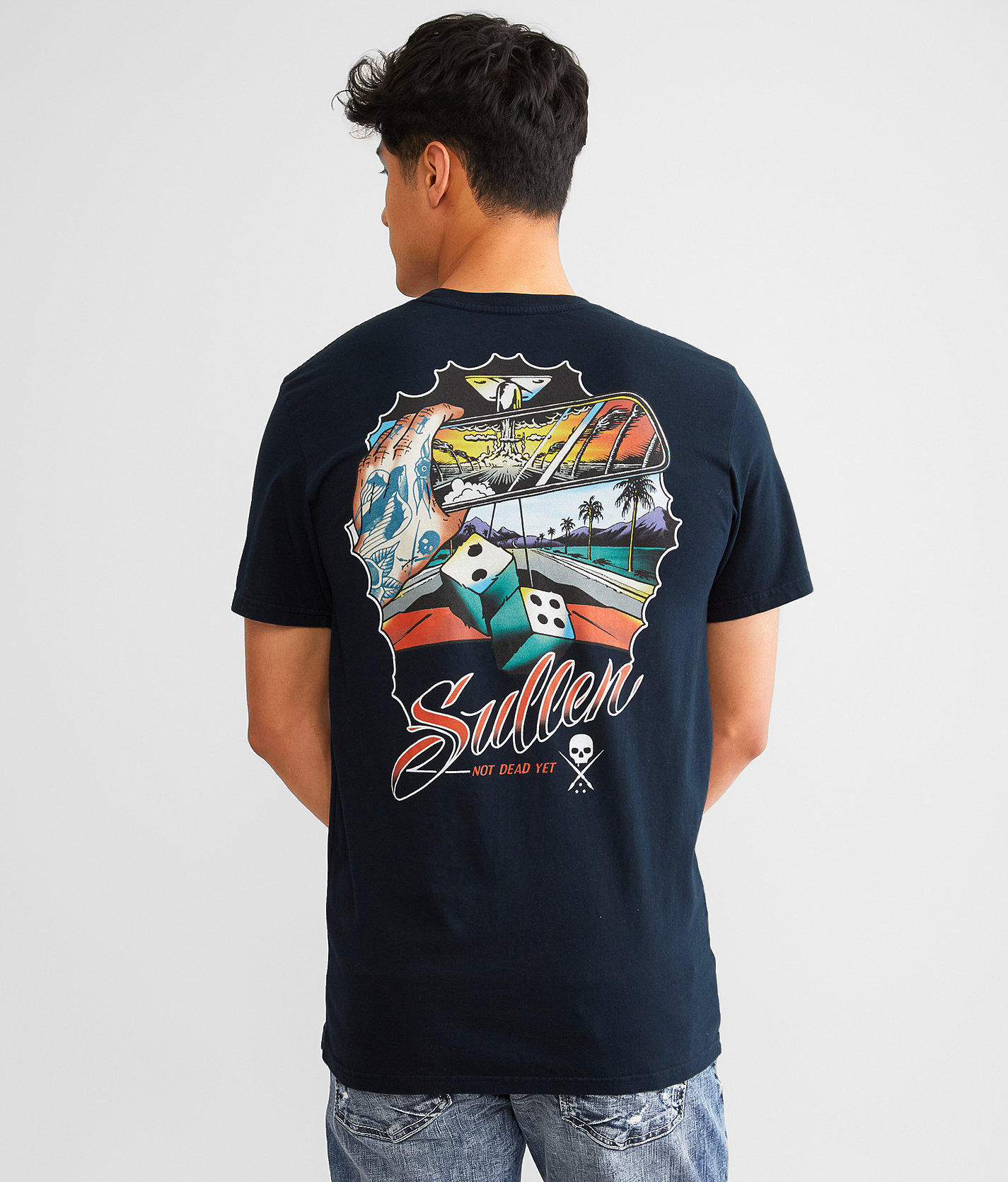 Sullen Not Dead Yet T-Shirt - Men's T-Shirts in Obsidian