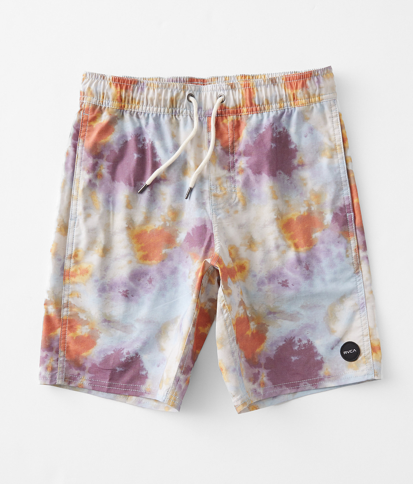 Boys - RVCA Arch Tie-Dye Swim Trunks - Boy's Swimwear in Light Purple