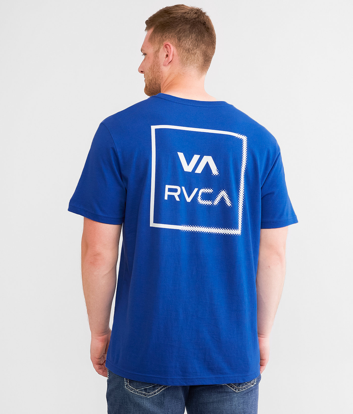 RVCA Scanner T-Shirt - Men's T-Shirts in Mazarine Blue