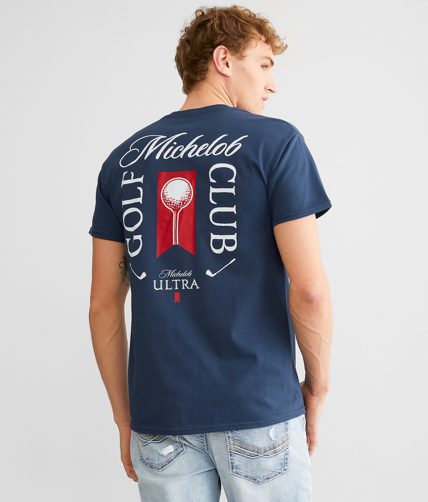 Brew City Michelob Country Club T-Shirt - Men's T-Shirts in Blue Dusk