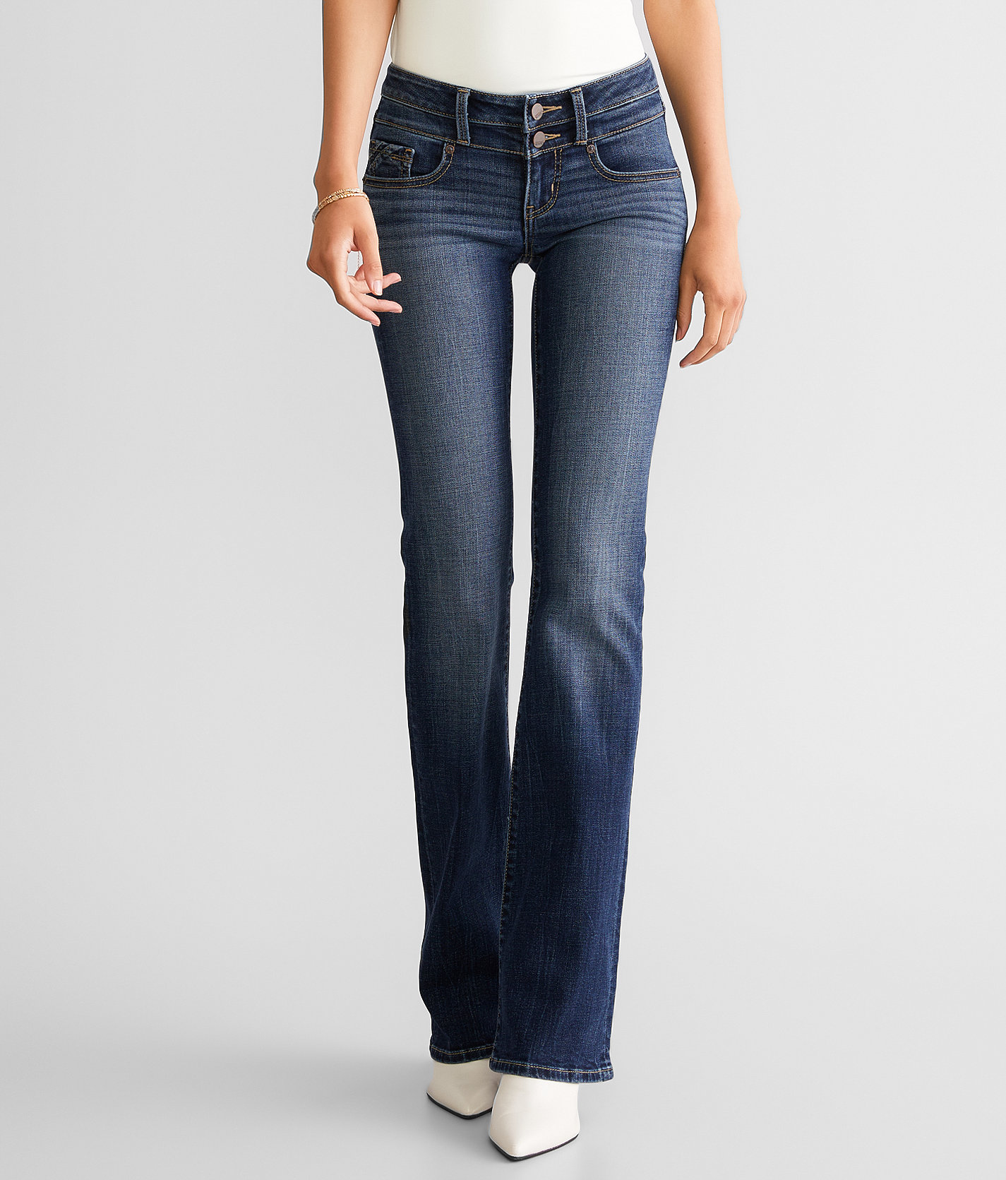 Buckle Black Fit No. 13 Boot Stretch Jean - Women's Jeans in San Diego 8