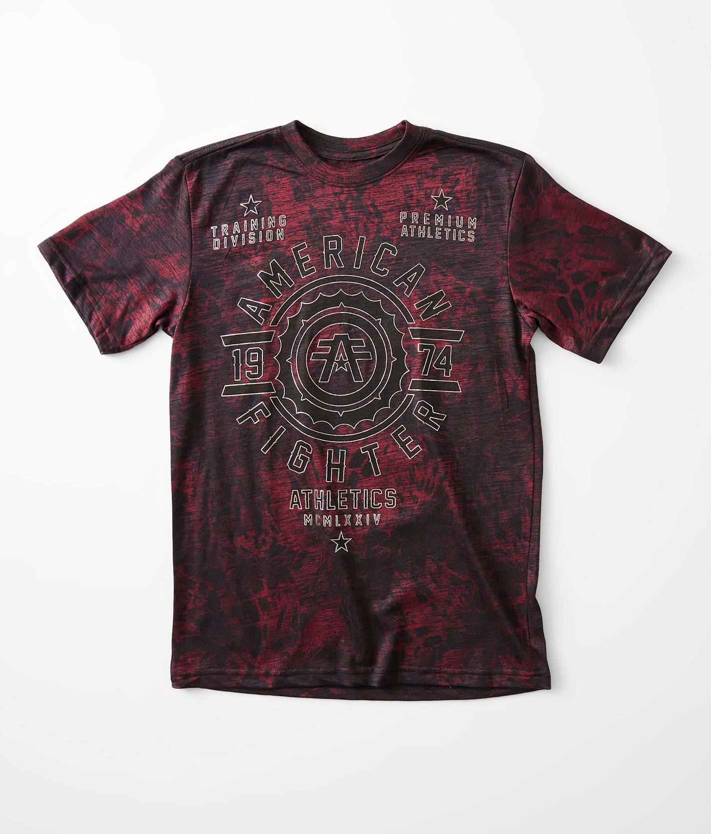 Boys - American Fighter Fair Grove T-Shirt - Boy's T-Shirts in Cherry Black