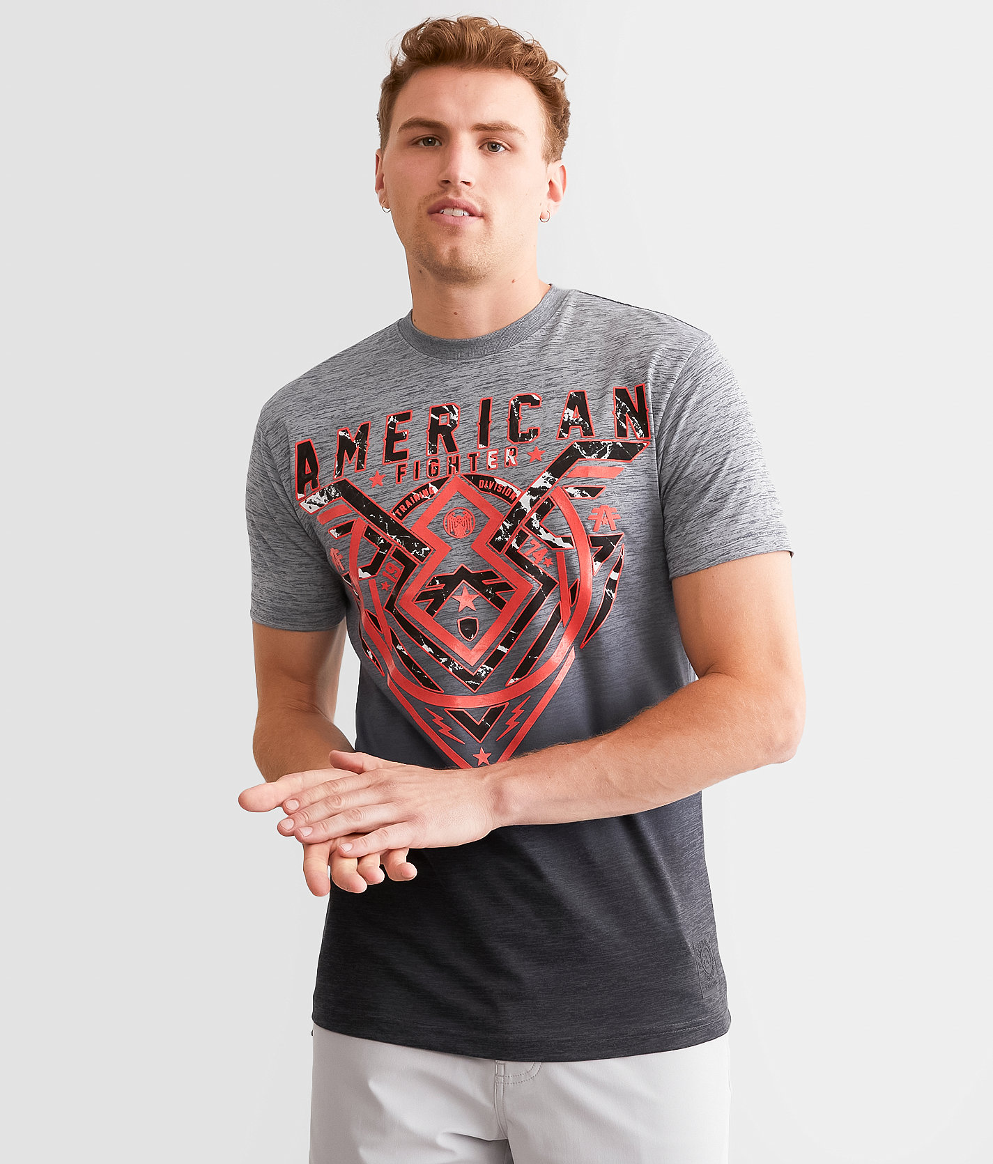American Fighter Oakview T-Shirt - Men's T-Shirts in Heather Grey