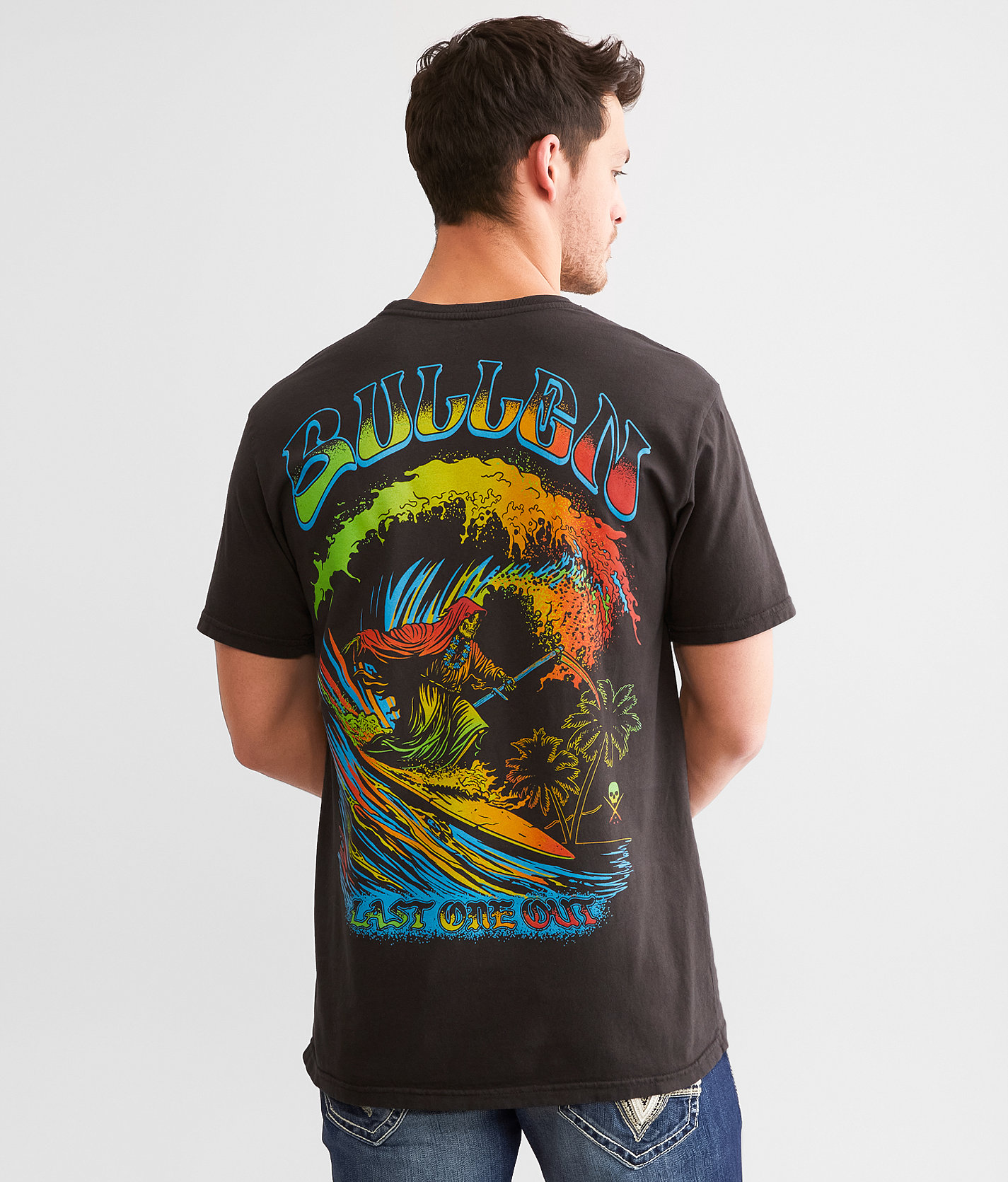 Sullen Last One Out T-Shirt - Men's T-Shirts in Vintage Black