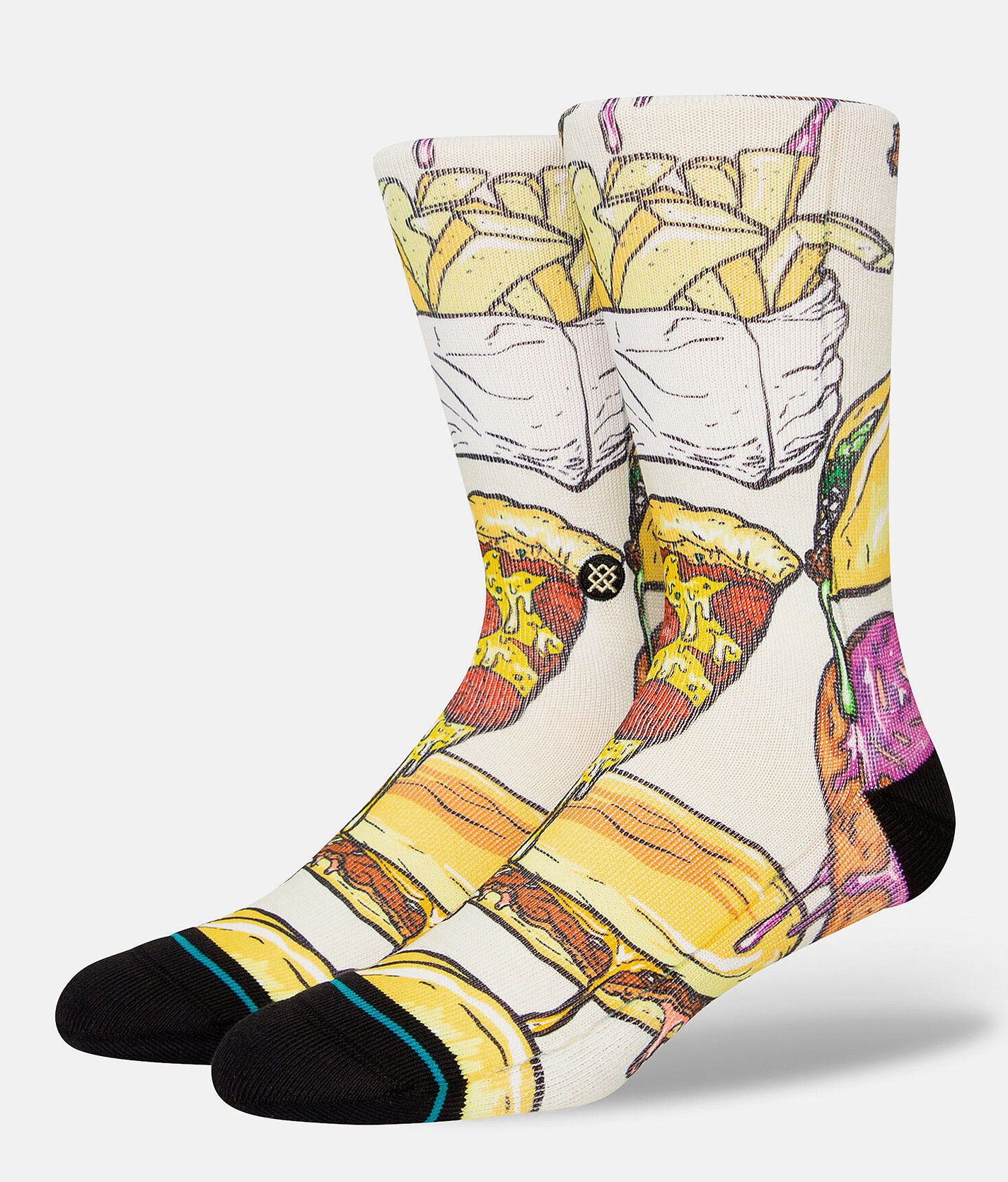 Stance Neen Williams Socks - Men's Socks in Vintage White