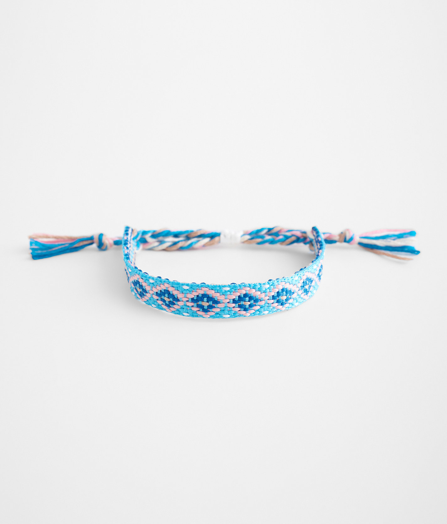 BKE Braided Slider Bracelet - Women's Jewelry in Blue