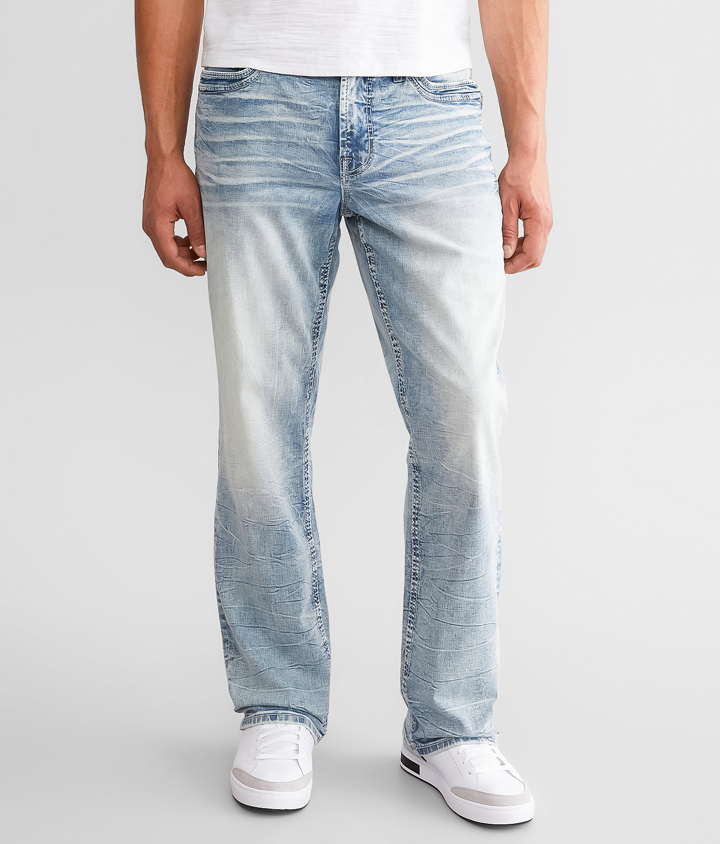 Salvage Anarchy Straight Stretch Jean - Men's Jeans in Nafplio