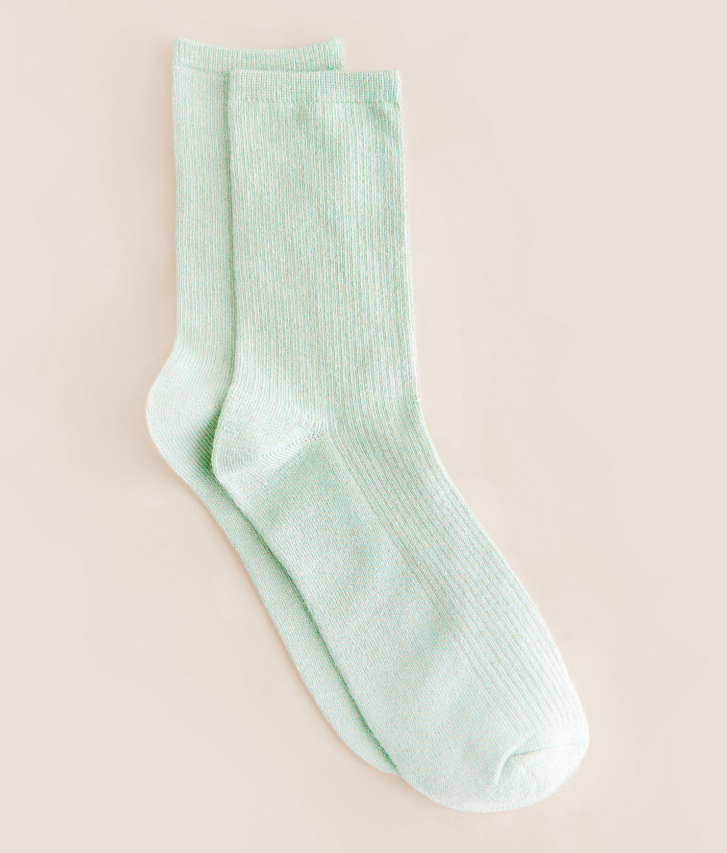 BKE Muk Luks Metallic Socks - Women's Socks in Garden Frost