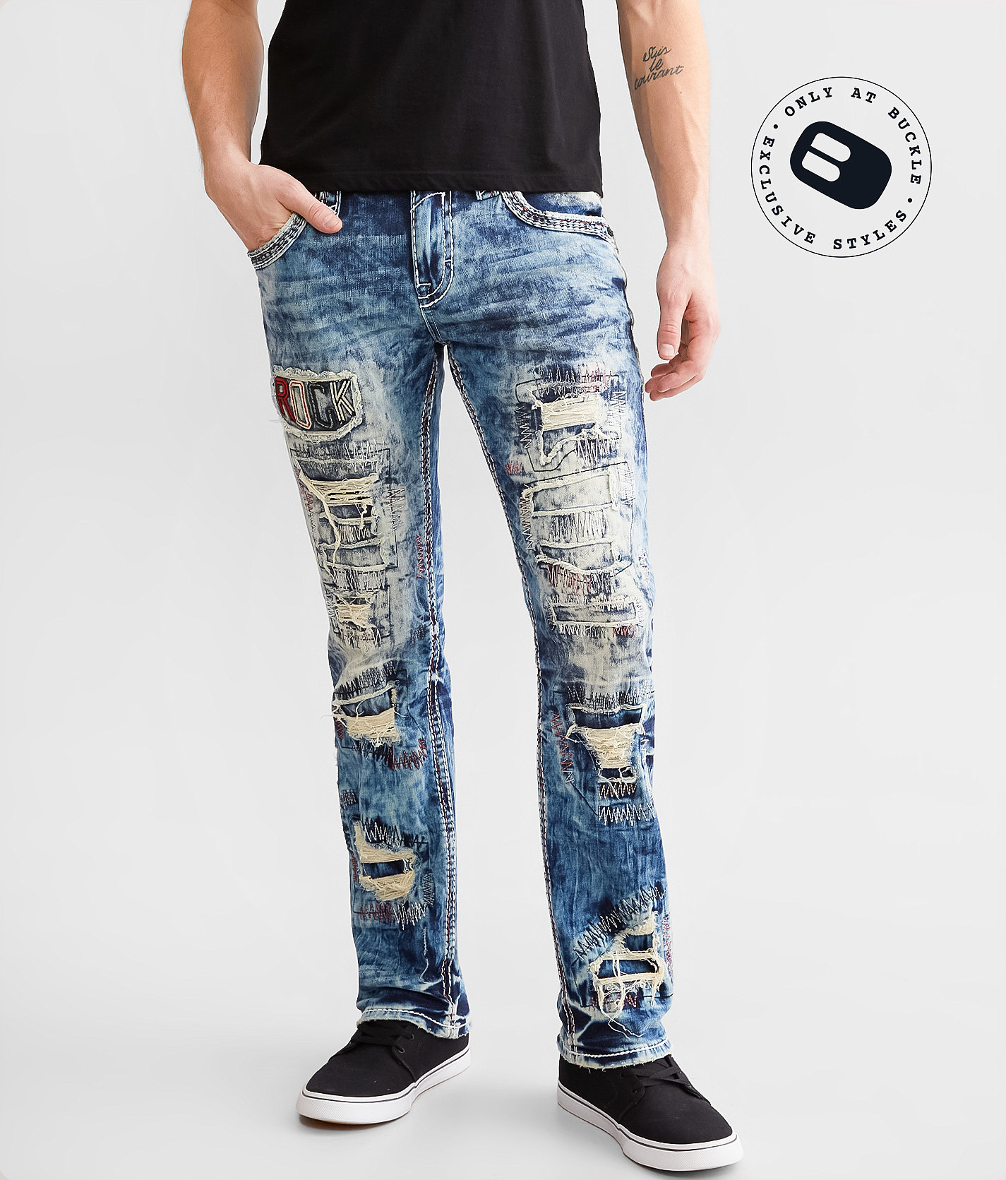 Rock Revival Karyson Straight Stretch Jean - Men's Jeans in Karyson J200