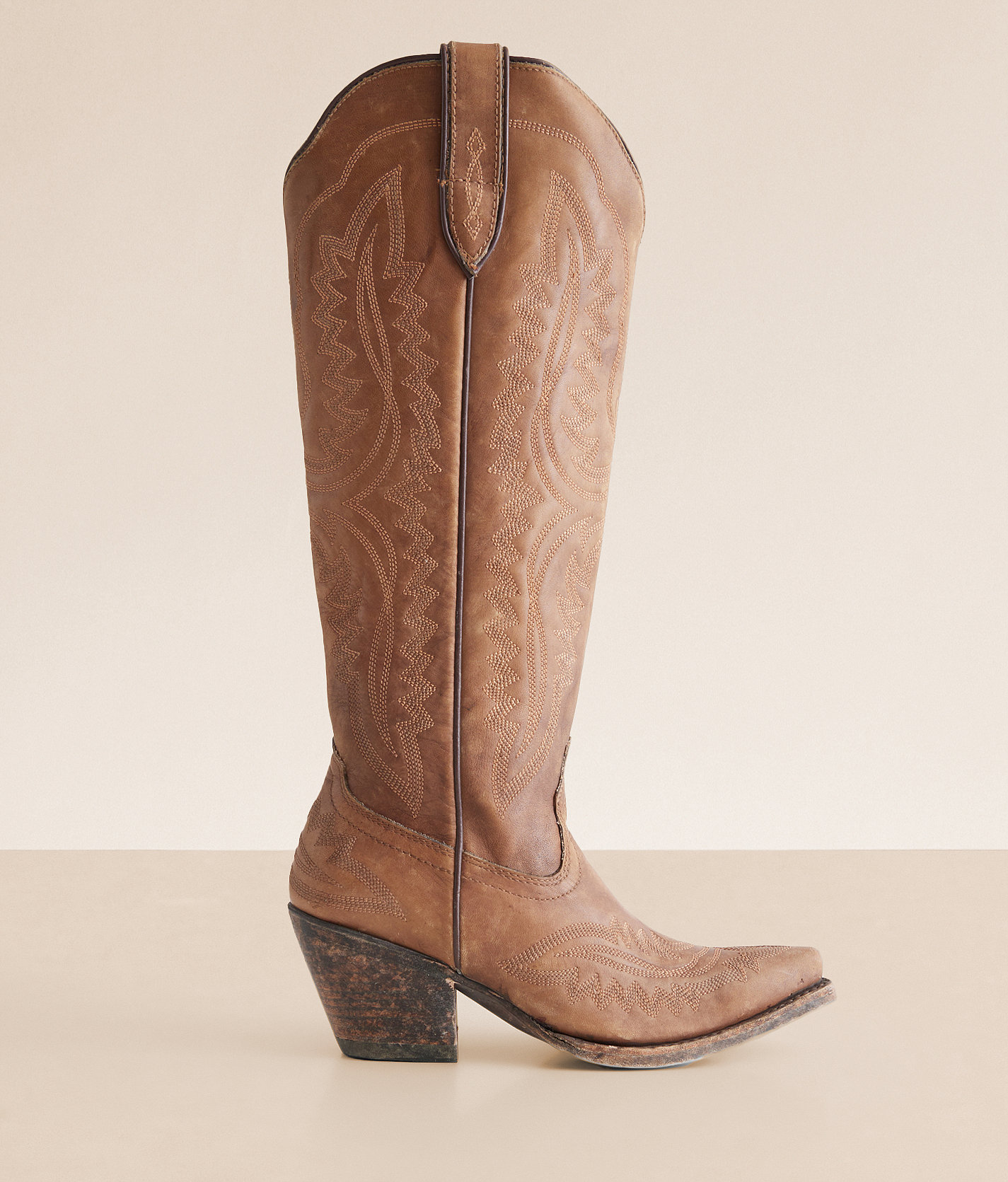Ariat Casanova Leather Western Boot - Women's Shoes in Naturally Distressed Brow