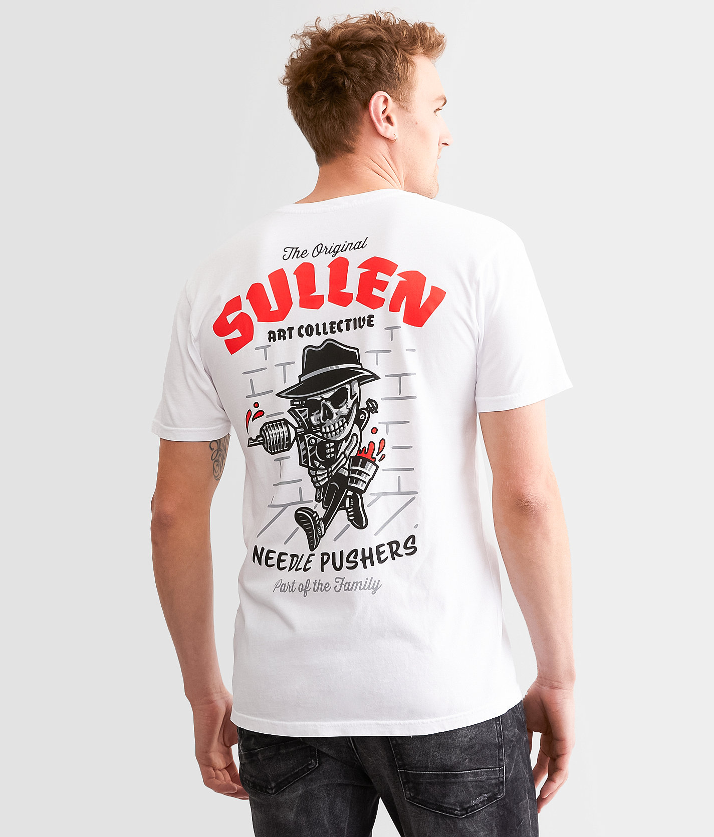 Sullen Part Of The Family T-Shirt - Men's T-Shirts in White