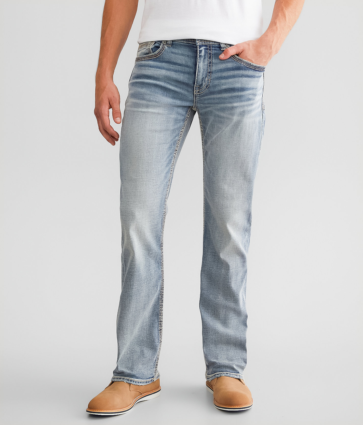 BKE Aiden Boot Stretch Jean - Men's Jeans in Clause