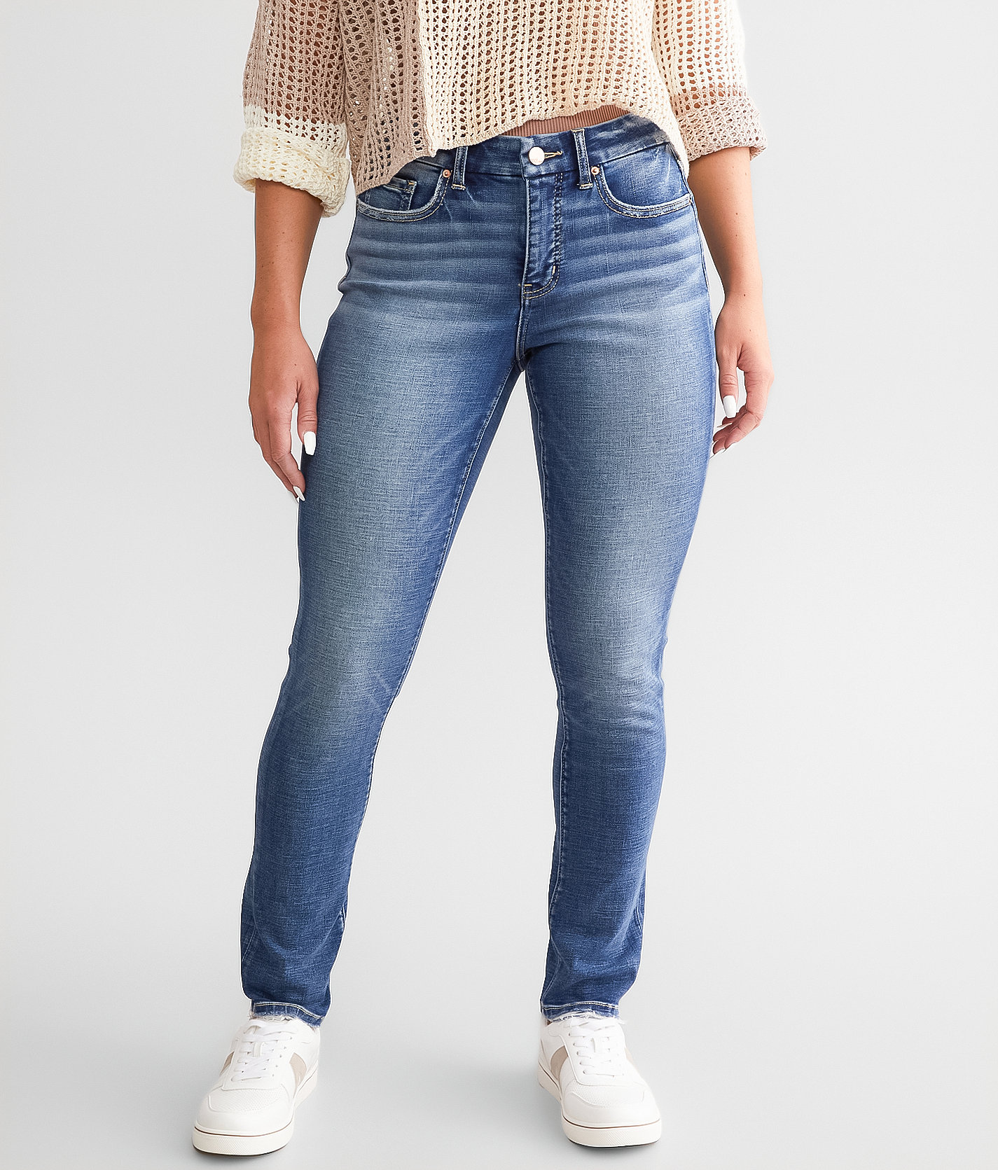 BKE Gabby Classic Skinny Stretch Jean - Women's Jeans in Elliott 35