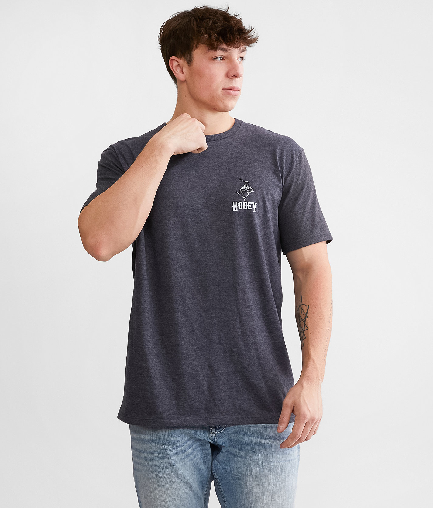 Hooey Cheyenne T-Shirt - Men's T-Shirts in Charcoal Heather