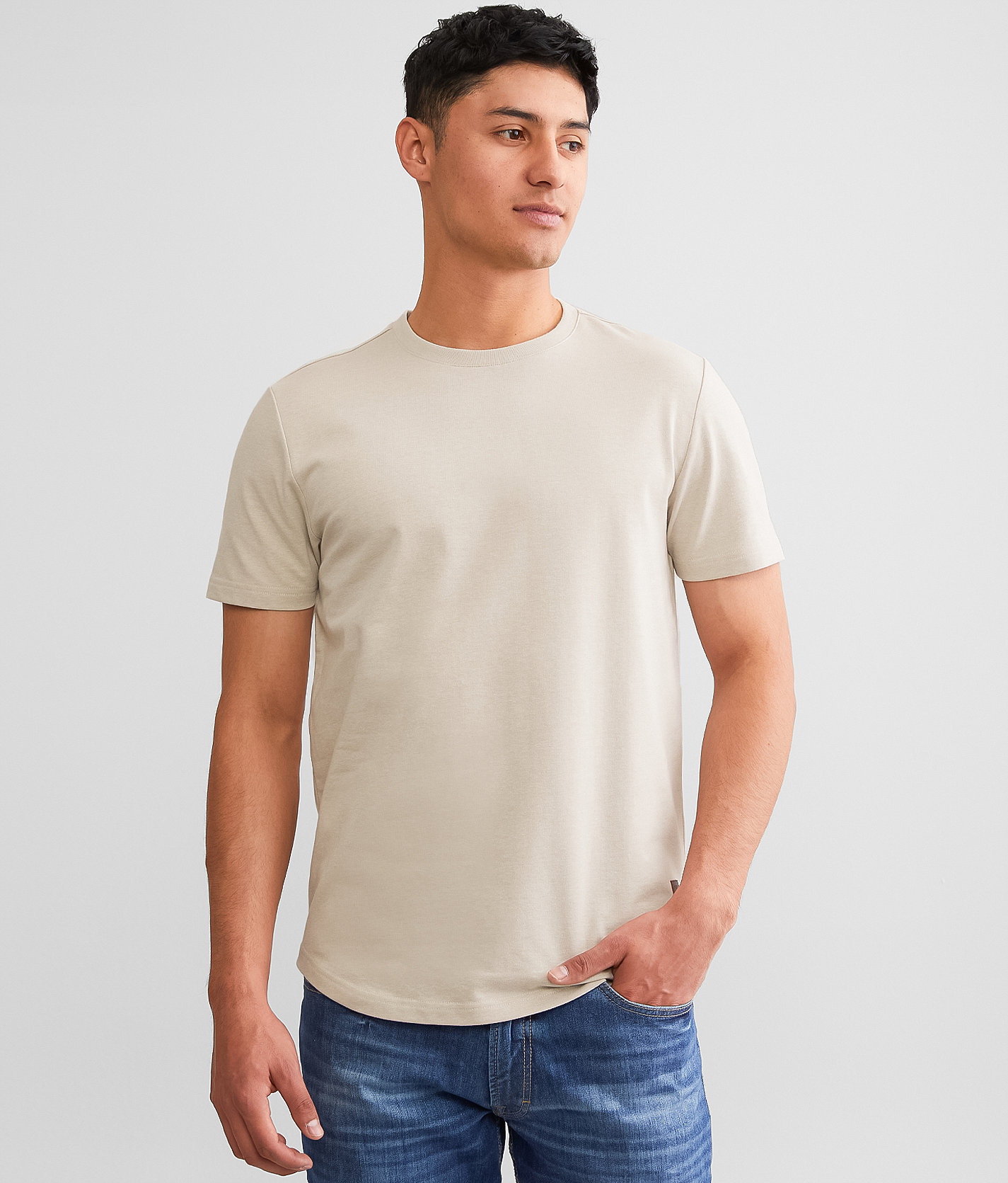 Outpost Makers Hahn T-Shirt - Men's T-Shirts in Oatmeal