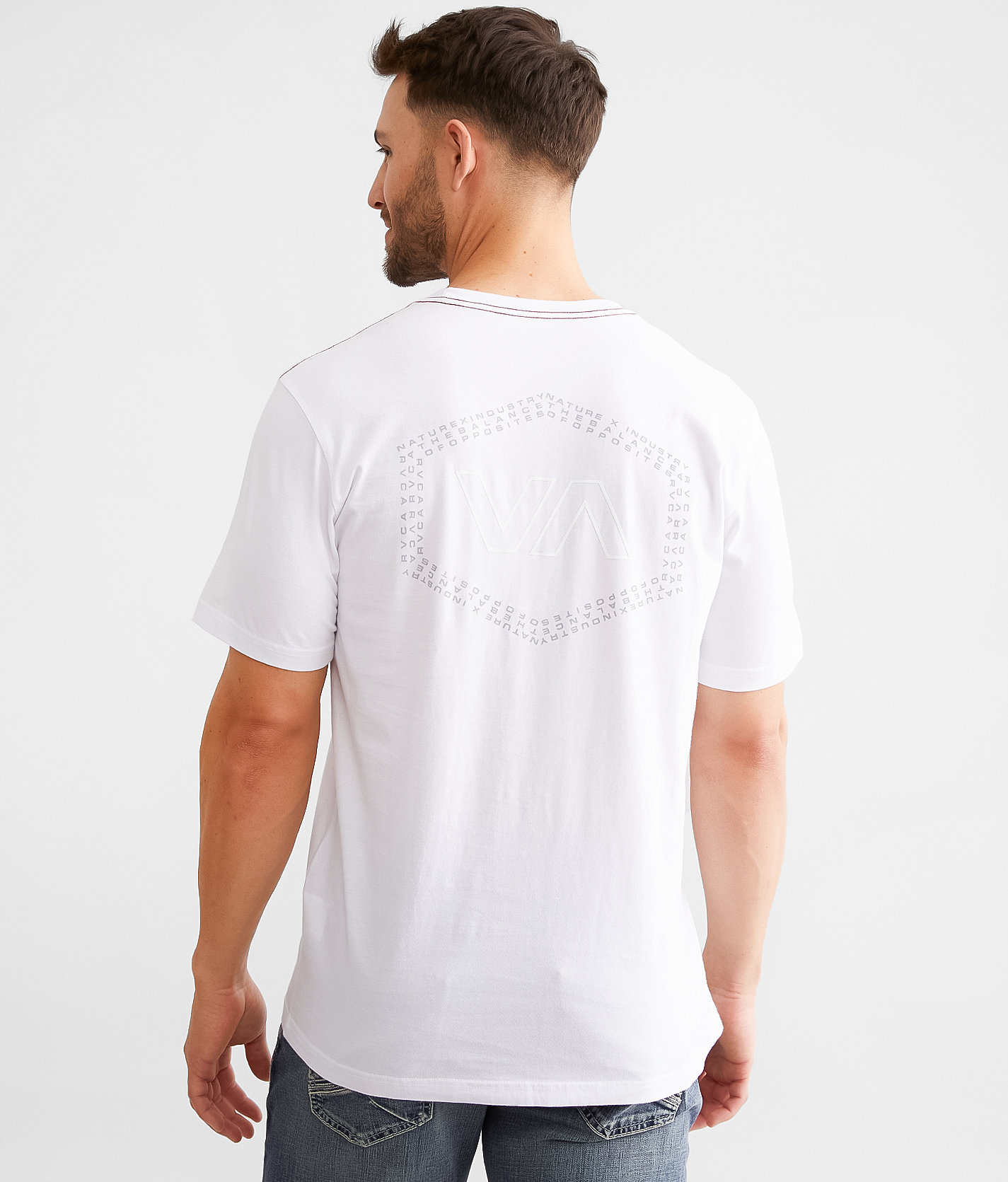 RVCA Hex Code T-Shirt - Men's T-Shirts in White