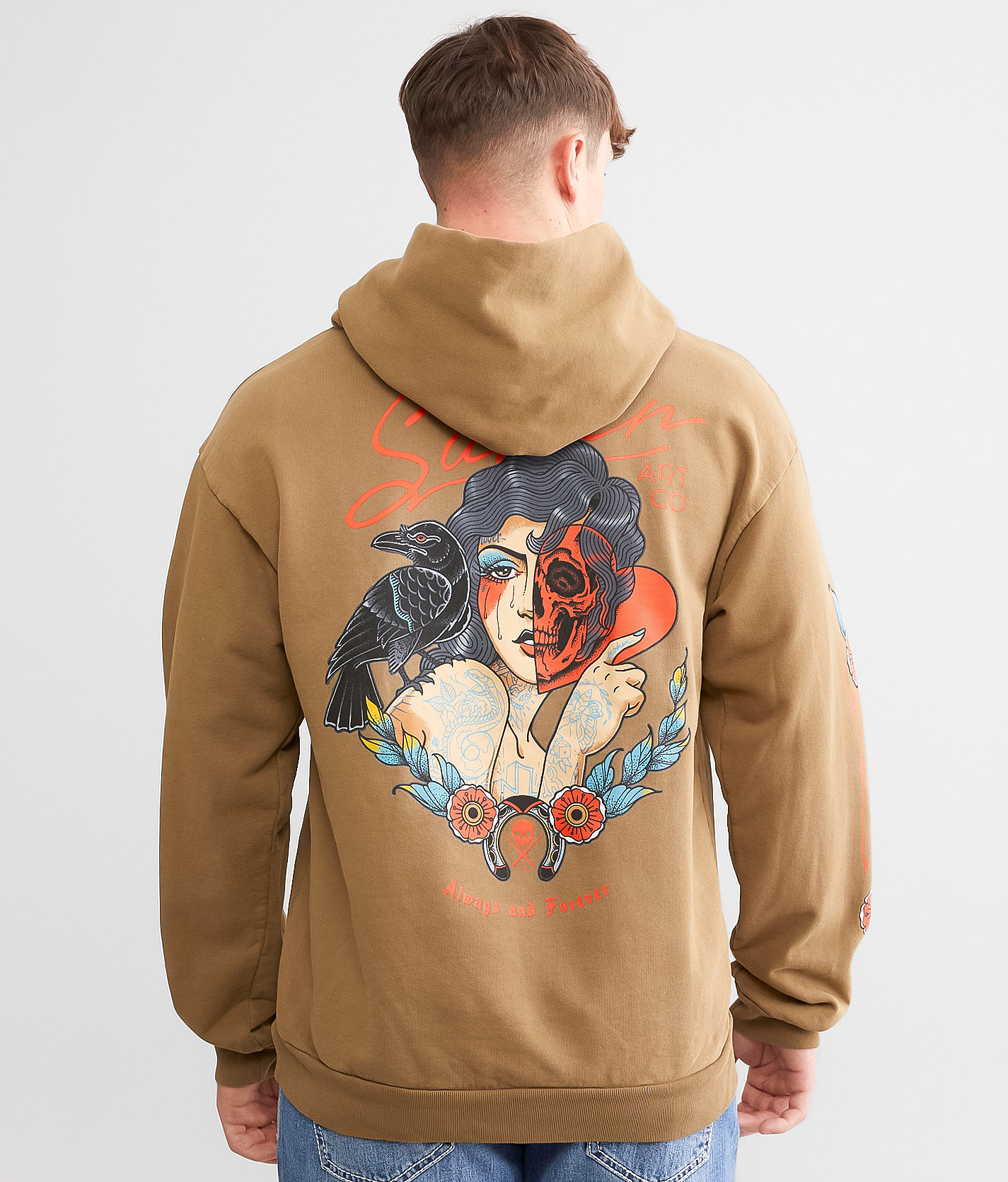 Sullen Always Hooded Sweatshirt - Men's Sweatshirts in Timberwolf