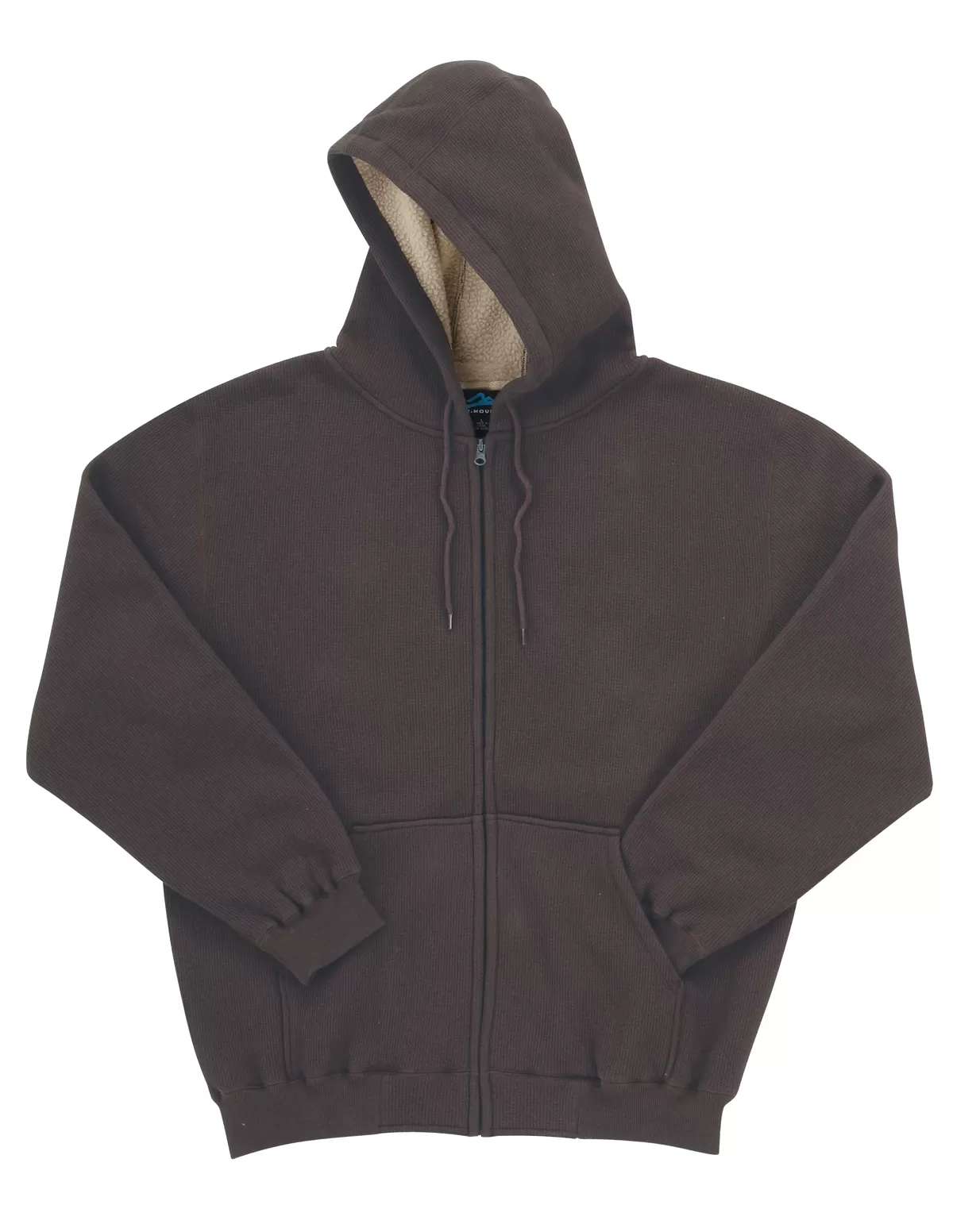 Tri Mountain 697 Marshall 60/40 Thermal Full Zip Hooded Sweatshirt