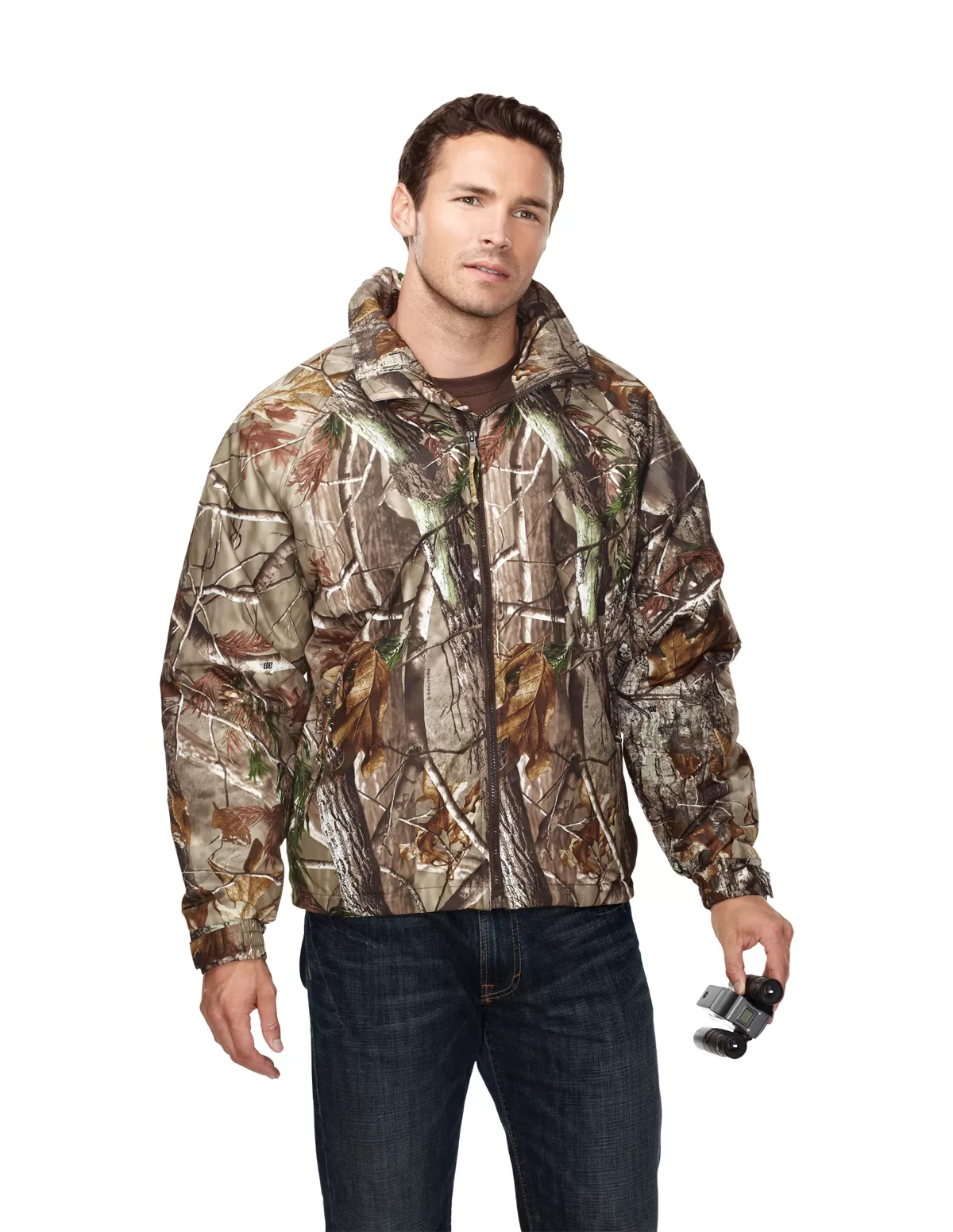 Tri Mountain 8886C Mountaineer Camo Windproof 3-Season Jacket